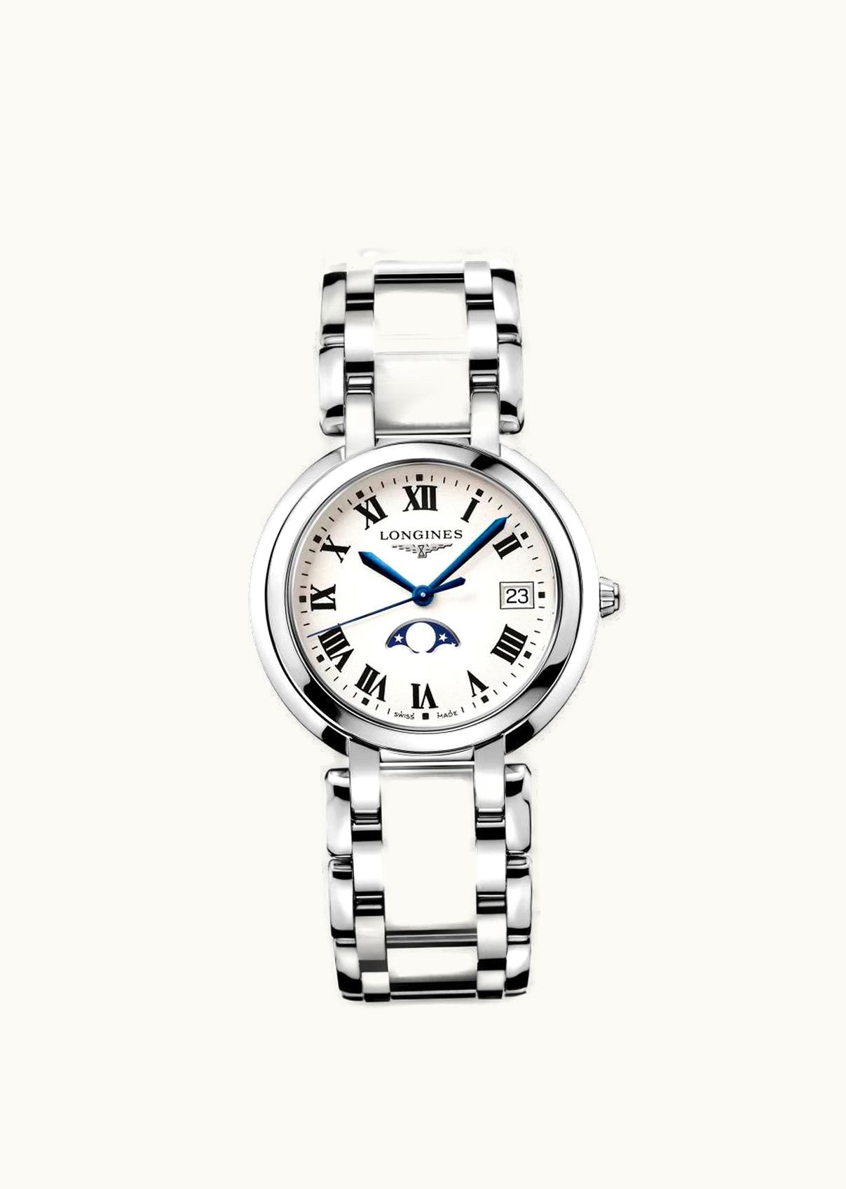 Longines PrimaLuna Quartz 26.5 Stainless Steel / Blue MOP / Bracelet