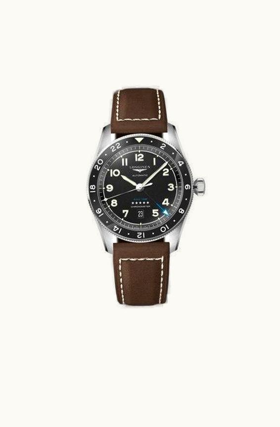 Longines Spirit Zulu Time 42 Black / Strap