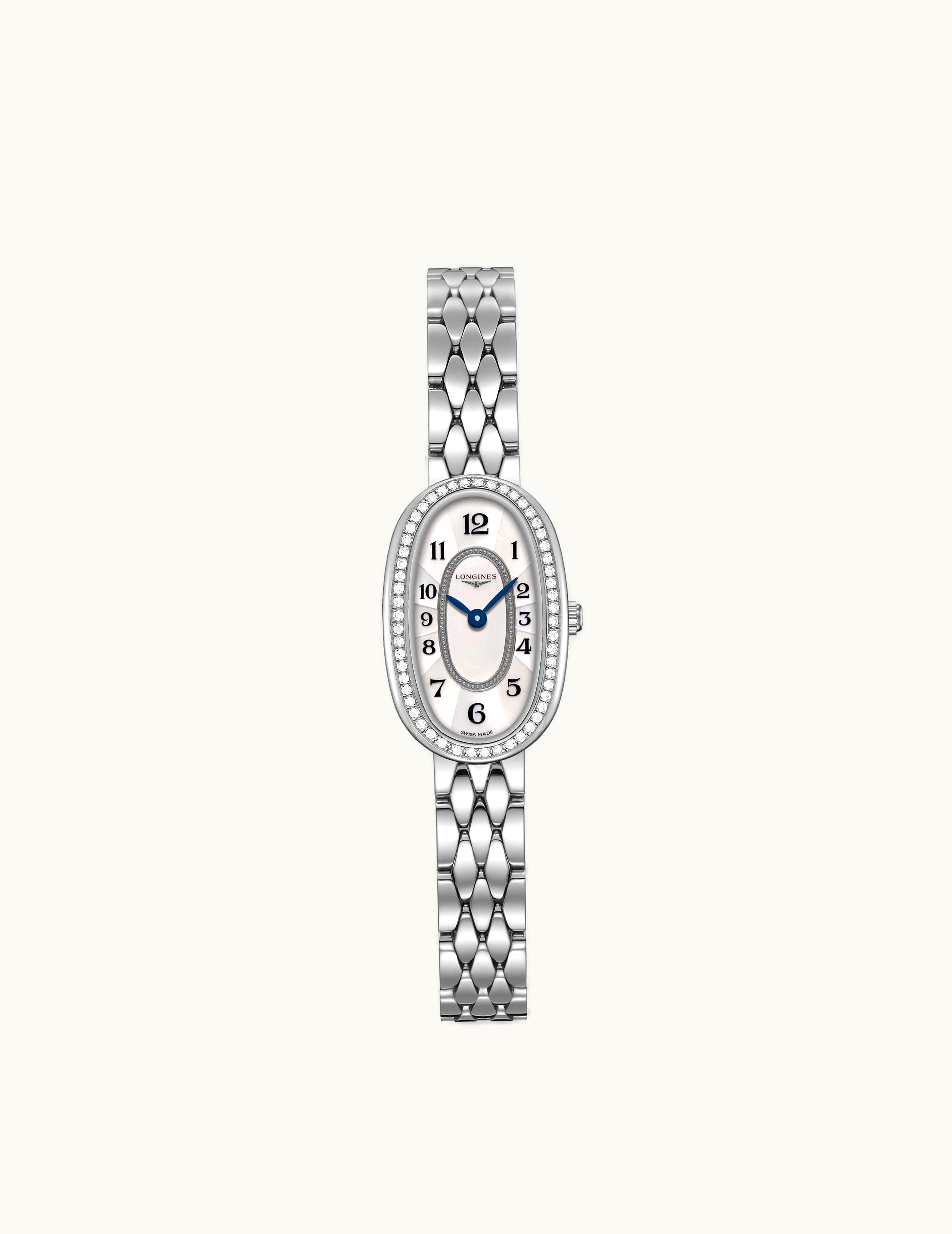 Longines Symphonette S Diamond / Arabic MOP / Bracelet L2.304.0.83.6
(aka: L23040836)