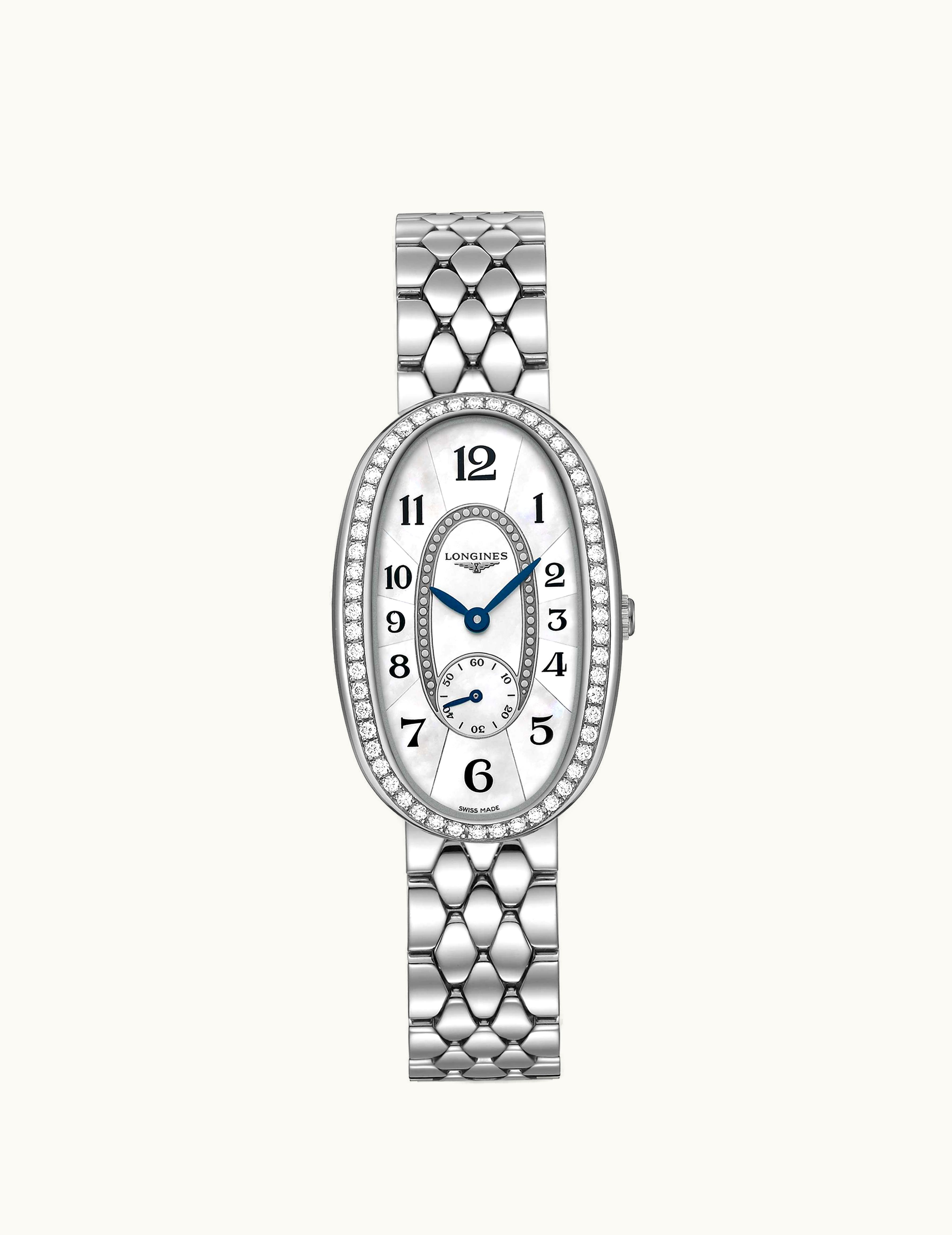 Longines Symphonette XL Diamond / Arabic MOP / Bracelet
