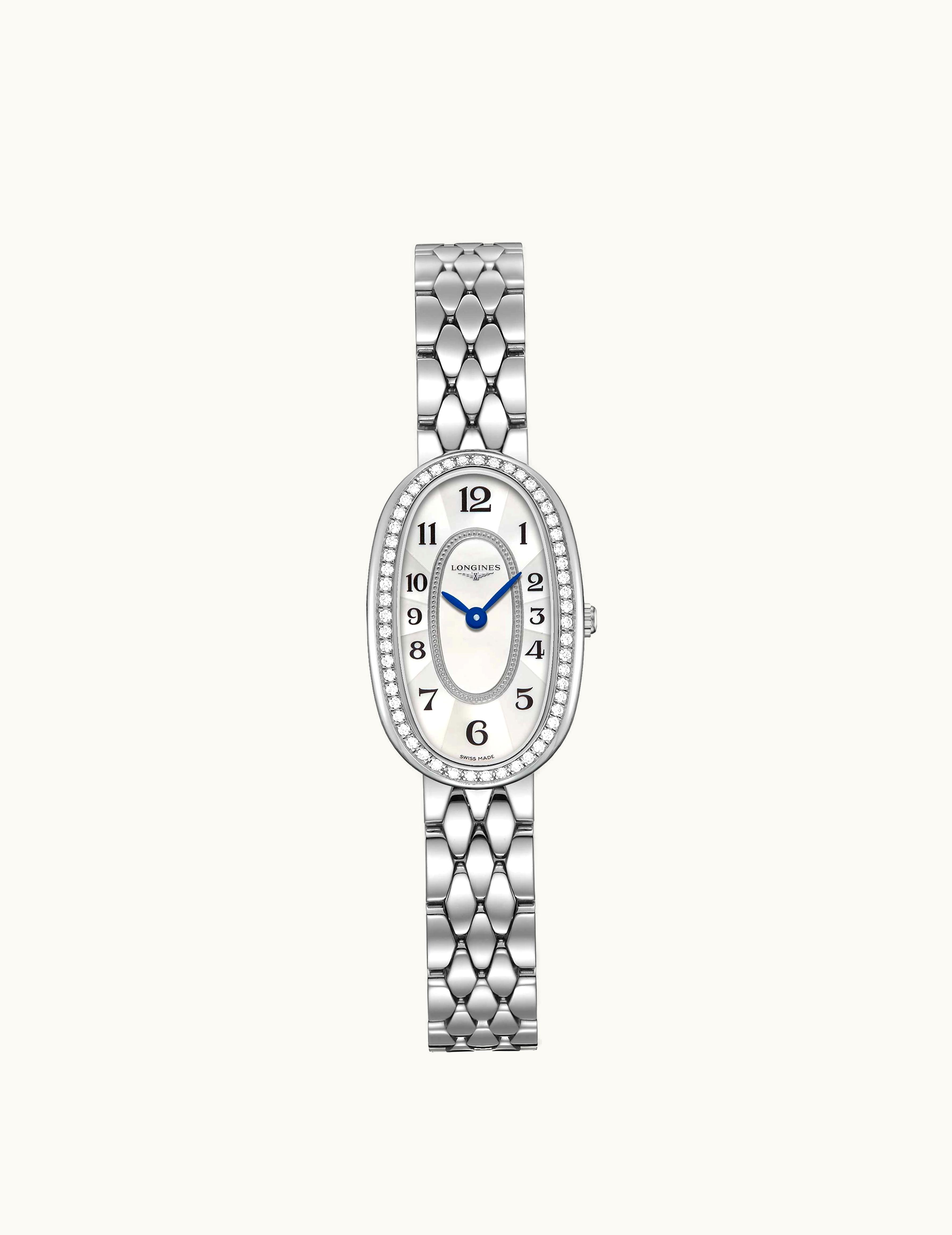 Longines Symphonette M Diamond / Arabic MOP / Bracelet L2.305.0.83.6
(aka: L23050836)