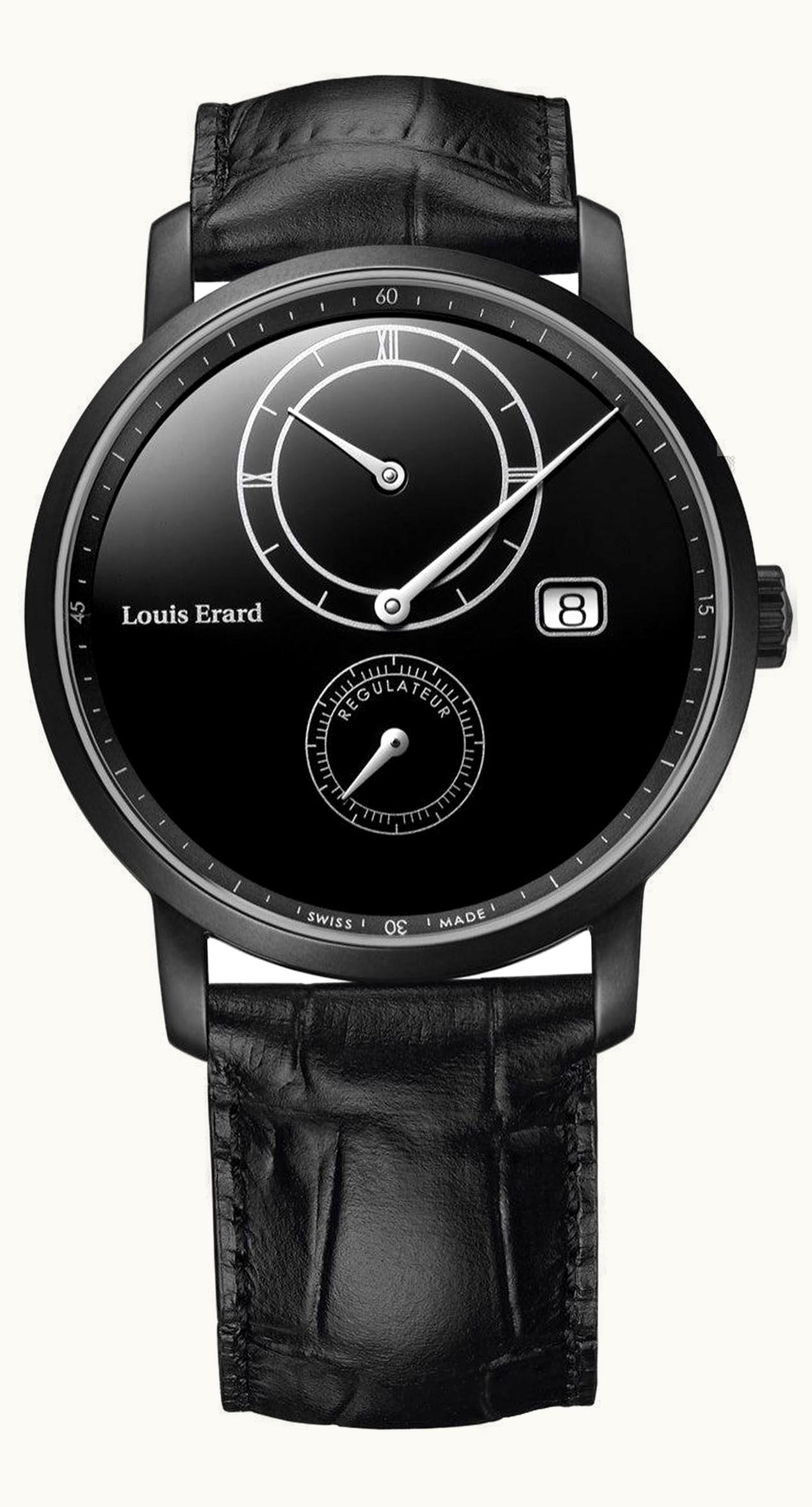 Louis Erard Excellence Le Régulateur Louis Erard x Eric Giroud PVD/ Black