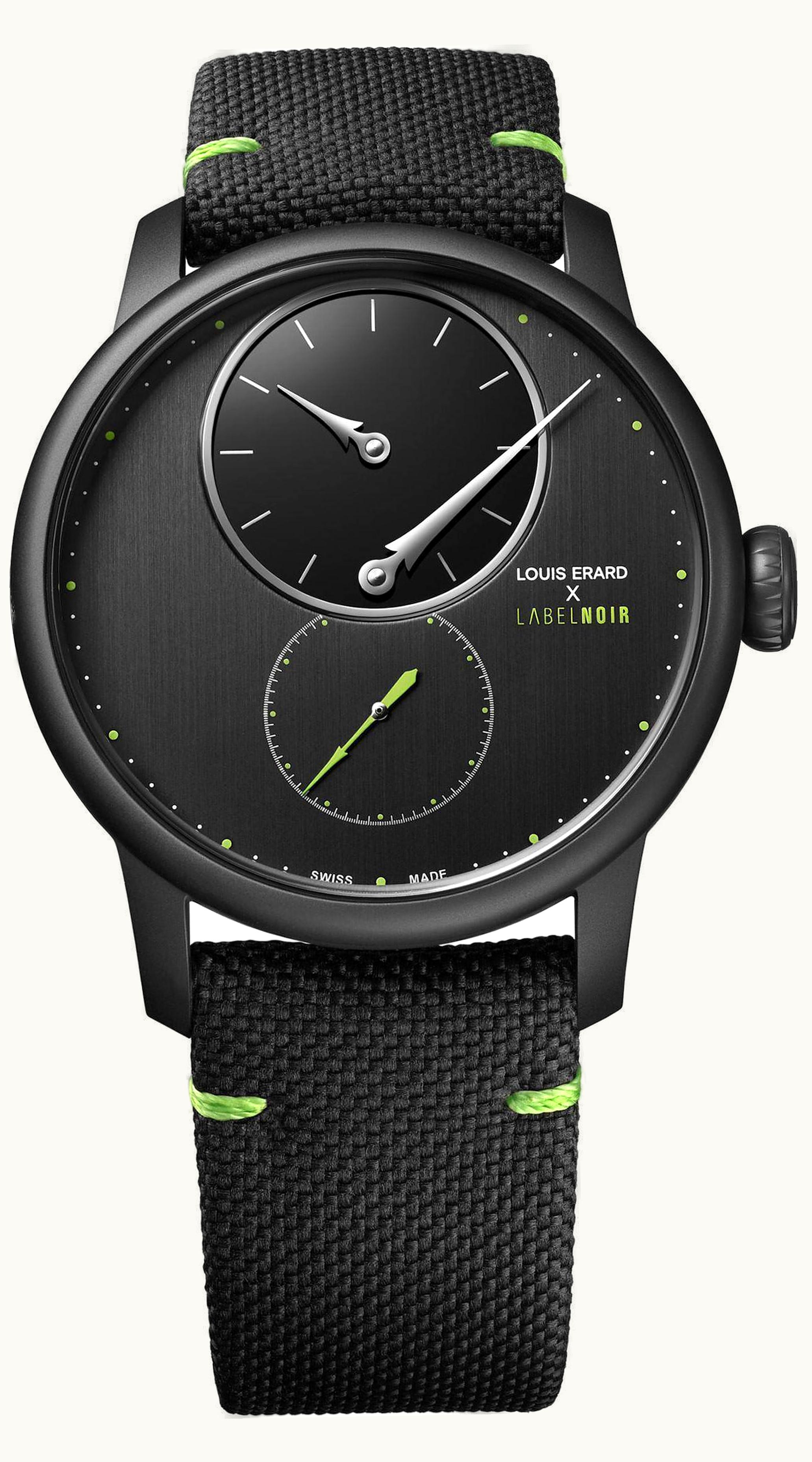 Louis Erard Excellence Le Régulateur Louis Erard x Label Noir