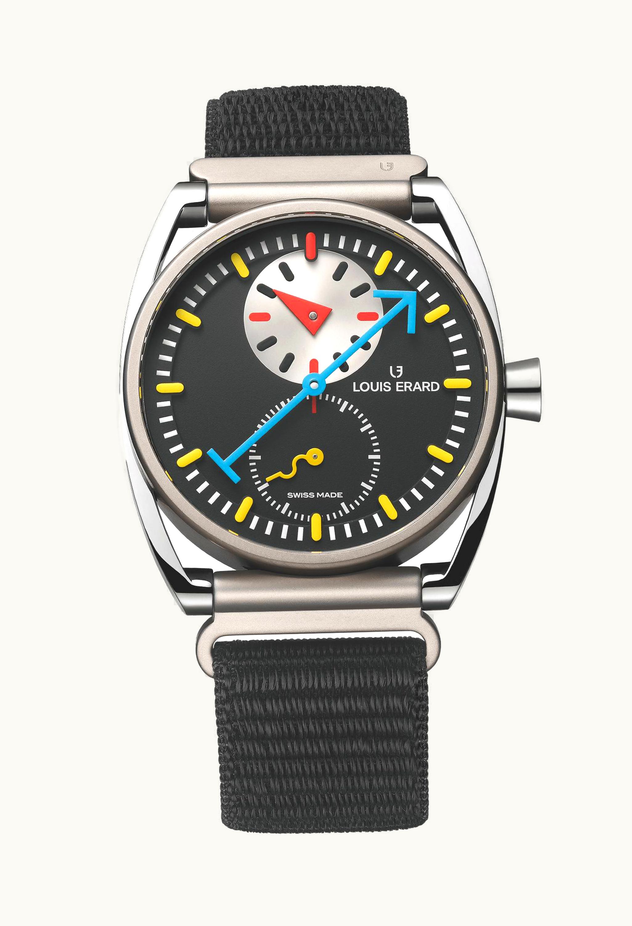 Louis Erard Excellence Le Régulateur Louis Erard x Alain Silberstein II Titanium / Black