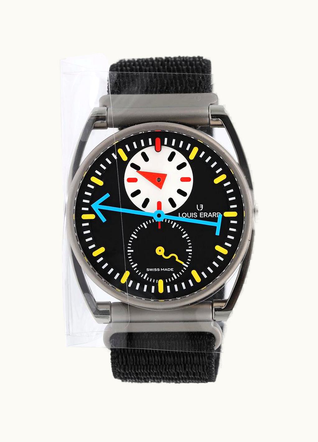 Louis Erard Excellence La Semaine Louis Erard x Alain Silberstein Titanium / Black