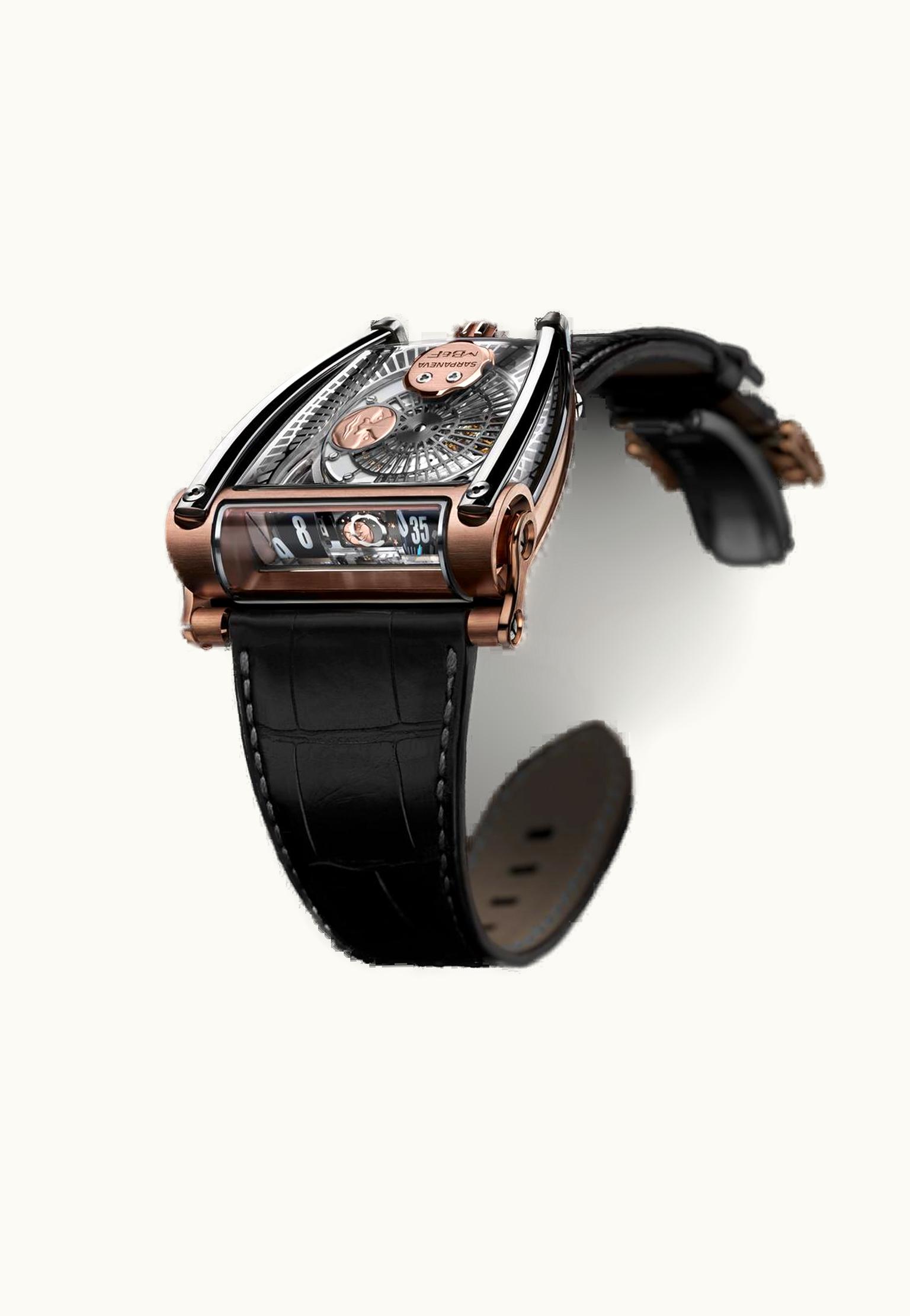 MB&F Horological Machine N°8 HM8 Moonmachine 2 Red Gold