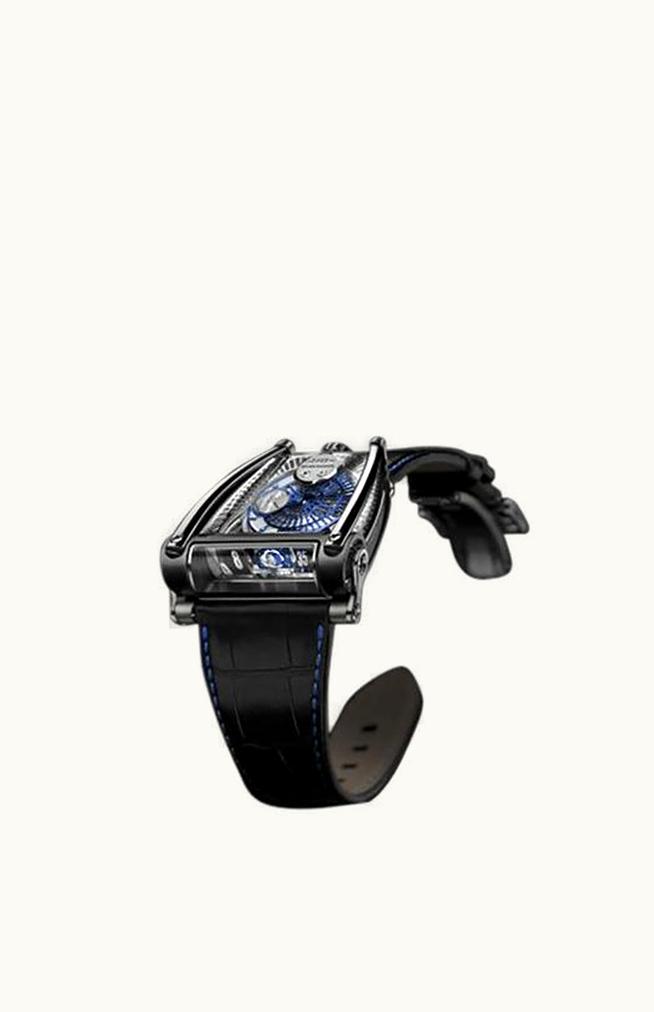 MB&F Horological Machine  HMX Black Badger Phantom Blue