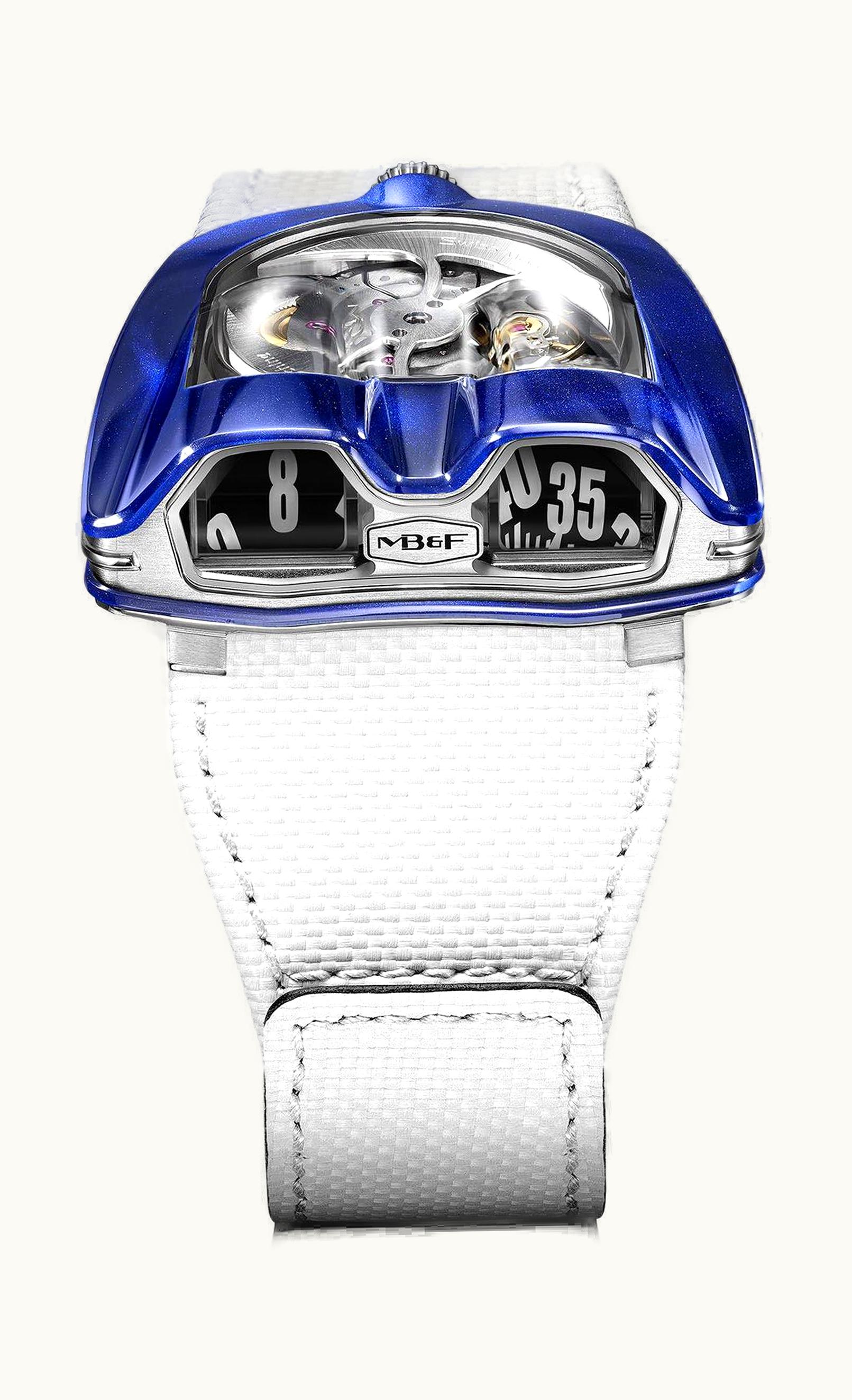 MB&F Horological Machine N°8 HM8 Mark 2 Titanium / Blue