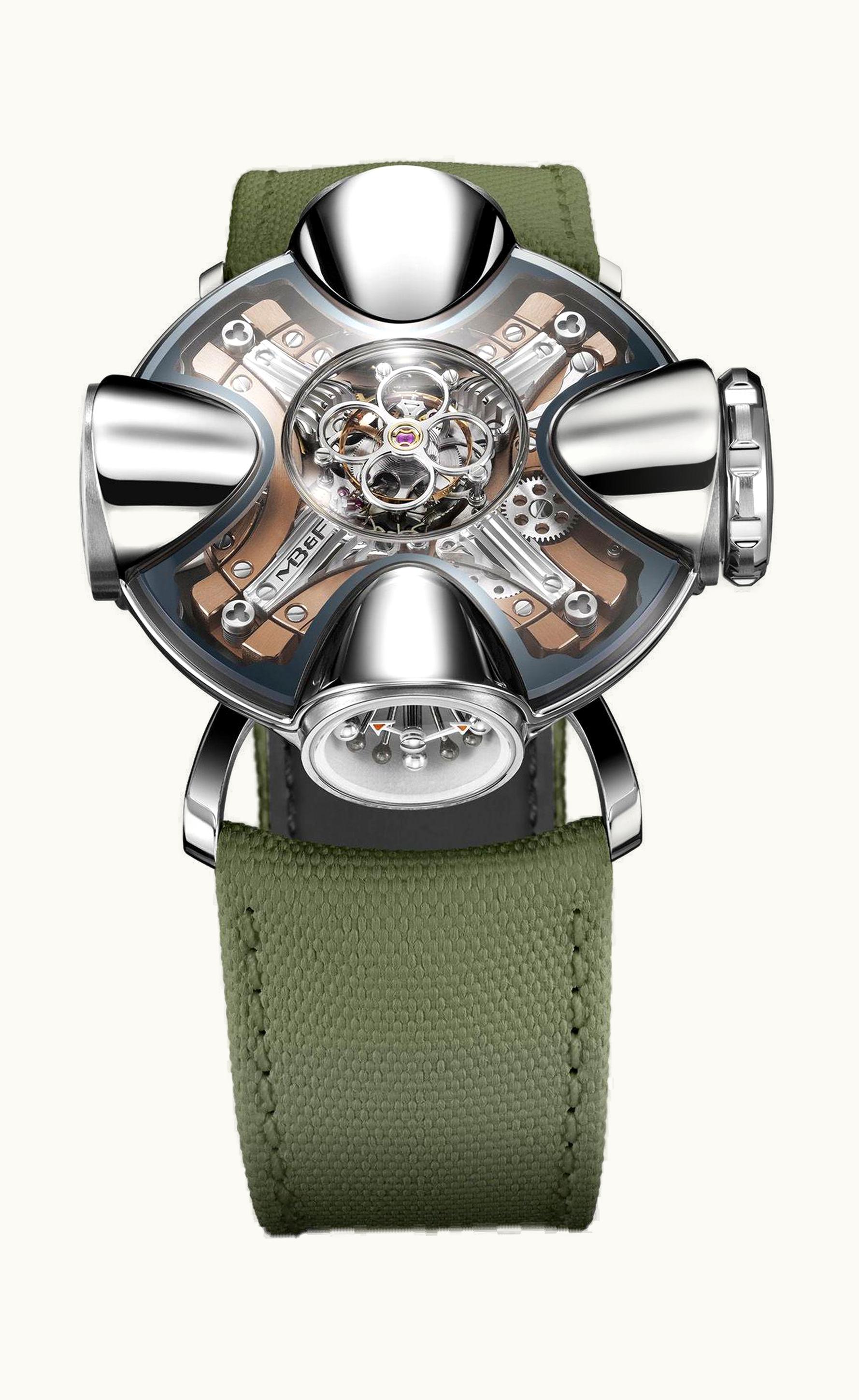 MB&F Horological Machine N°11 HM11 Architect Titanium / Red Gold