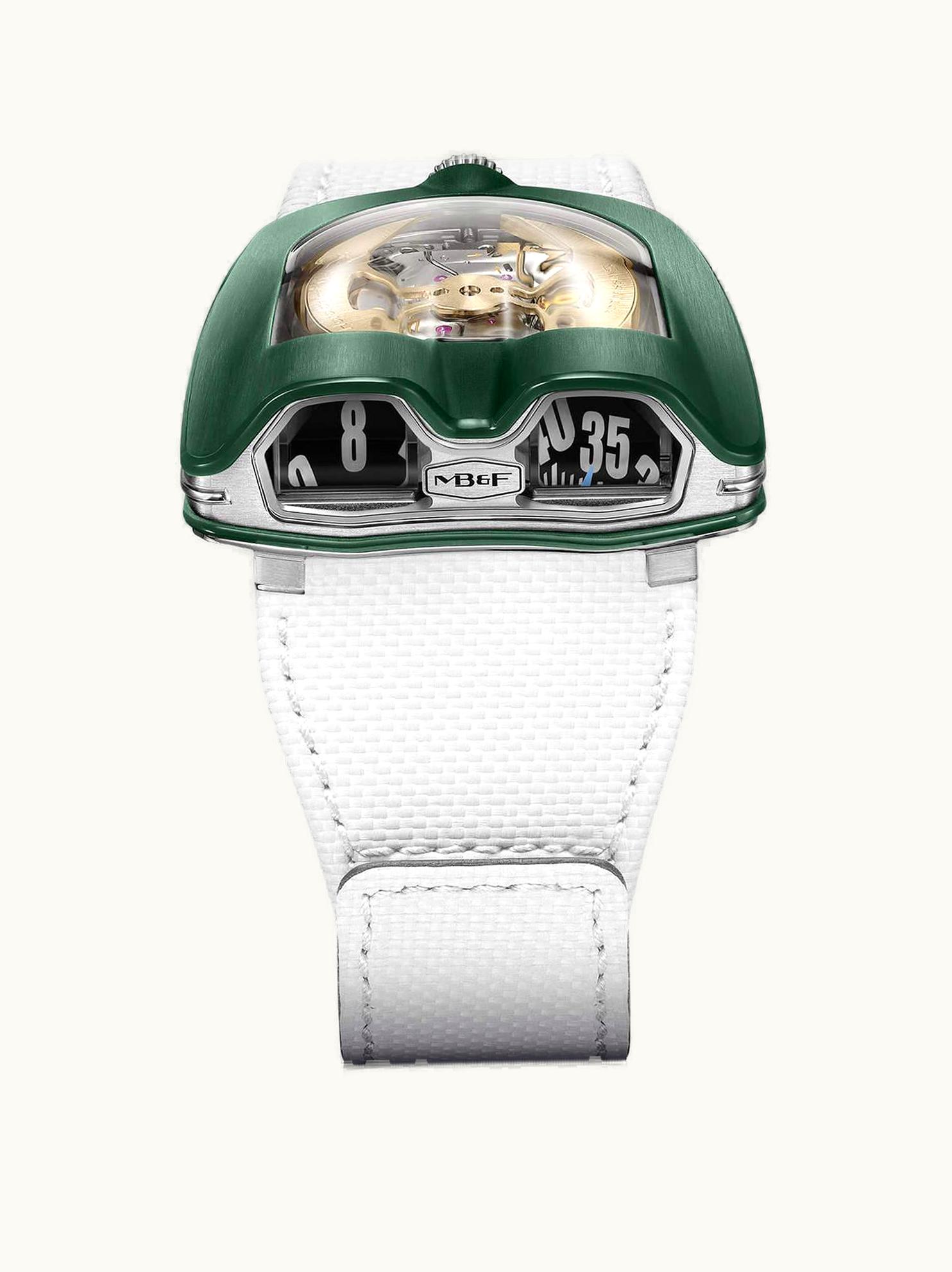 MB&F Horological Machine N°8 HM8 Mark 2 Titanium / White