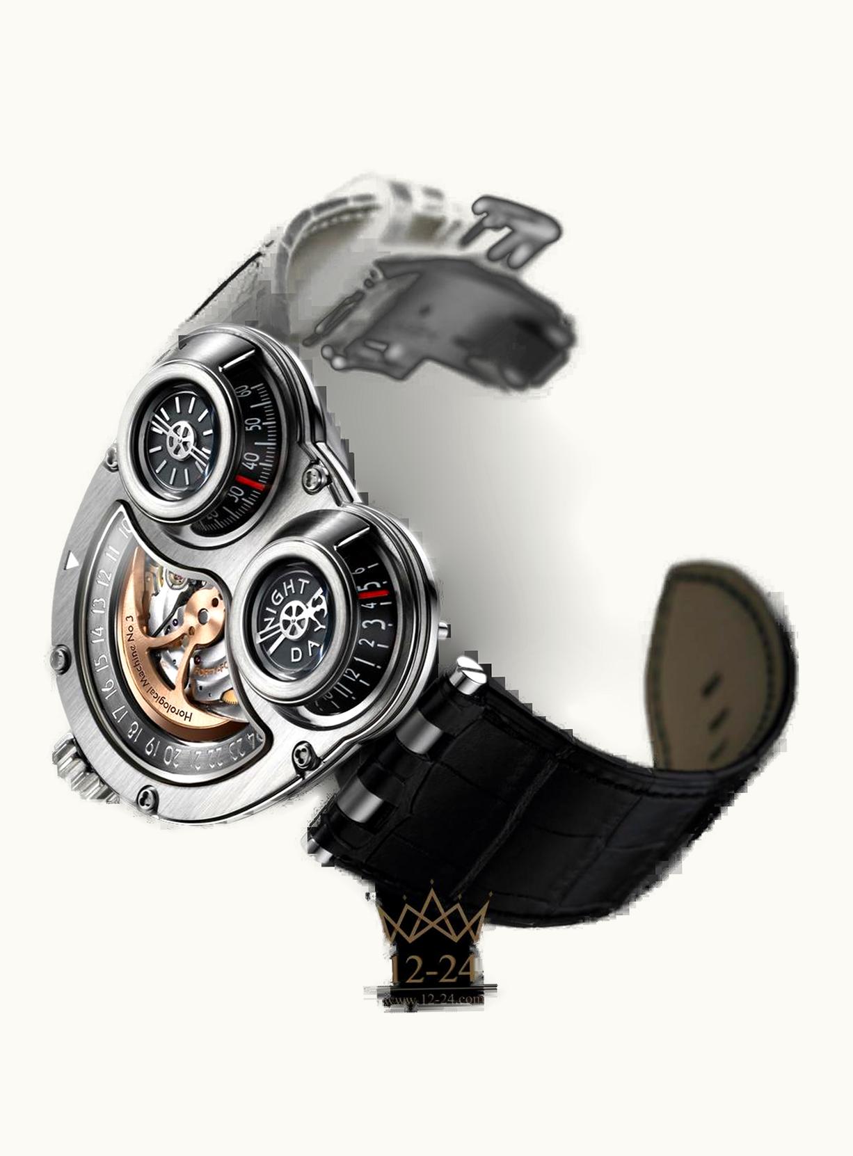 MB&F Horological Machine N°3 HM3 Sidewinder White Gold