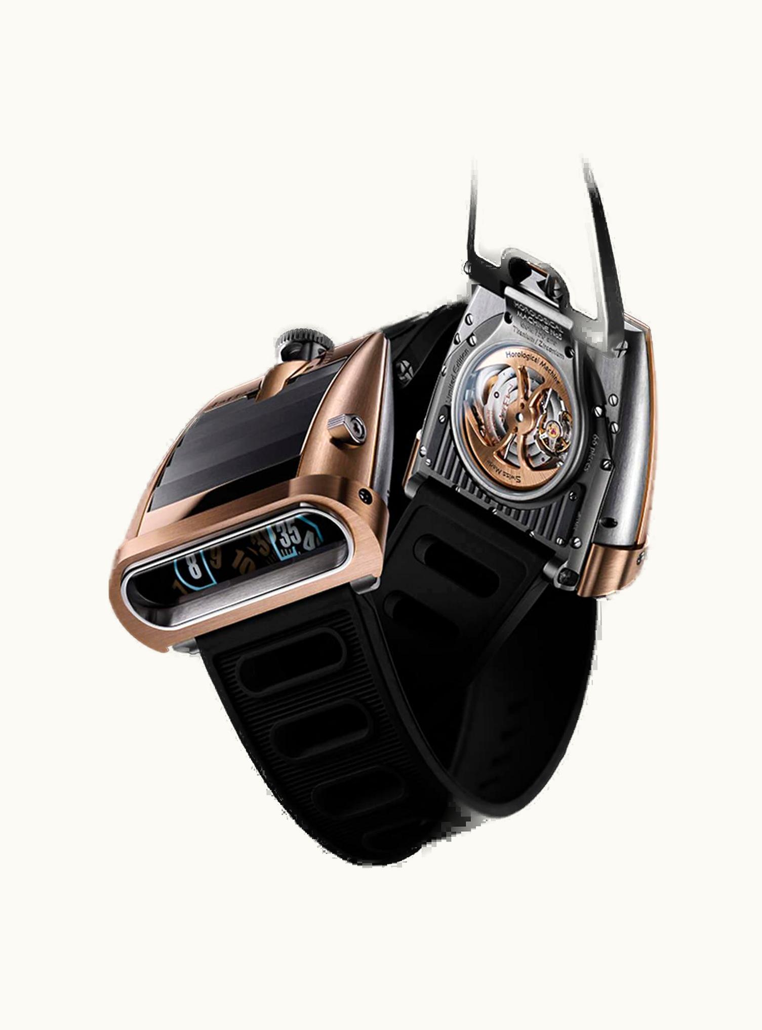 MB&F Horological Machine N°5 HM5 Red Gold