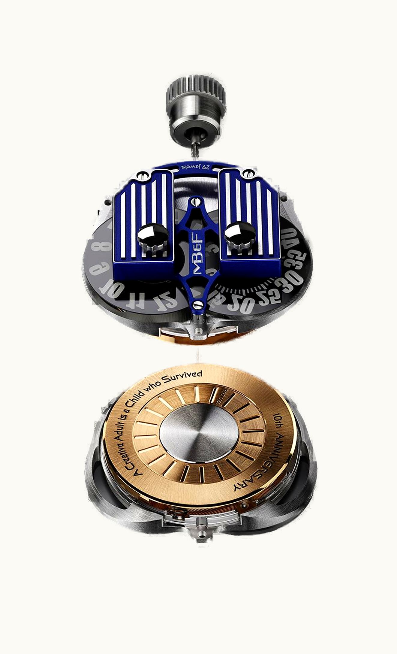 MB&F Horological Machine  HMX Black Badger Radar Green