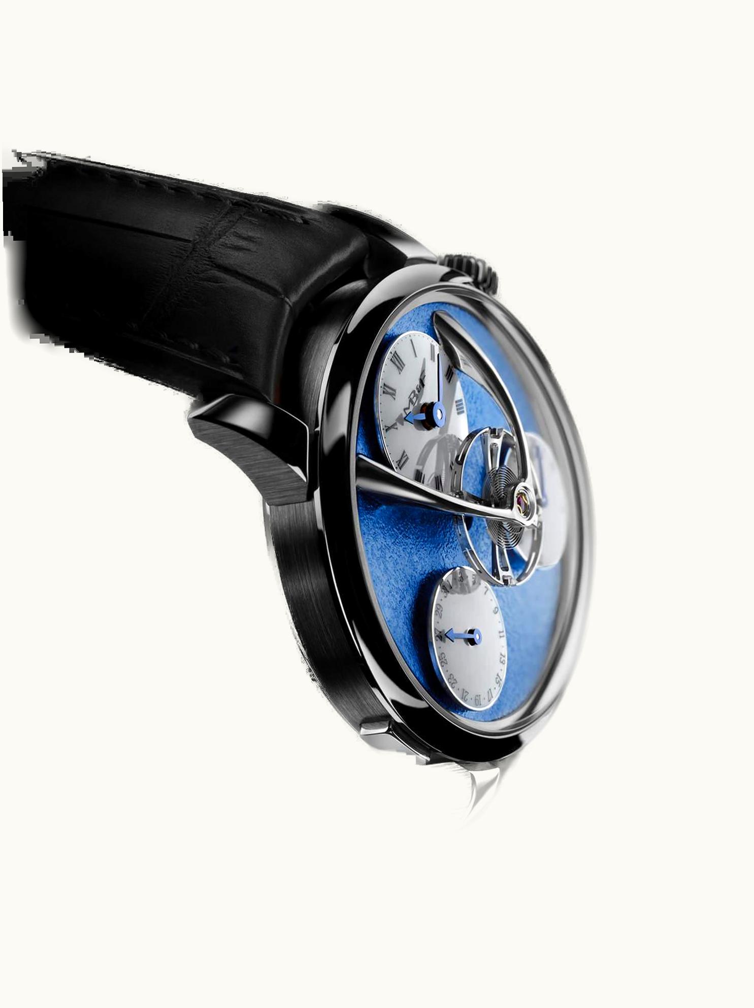 MB&F Legacy Machine Split Escapement Launch Edition Blue