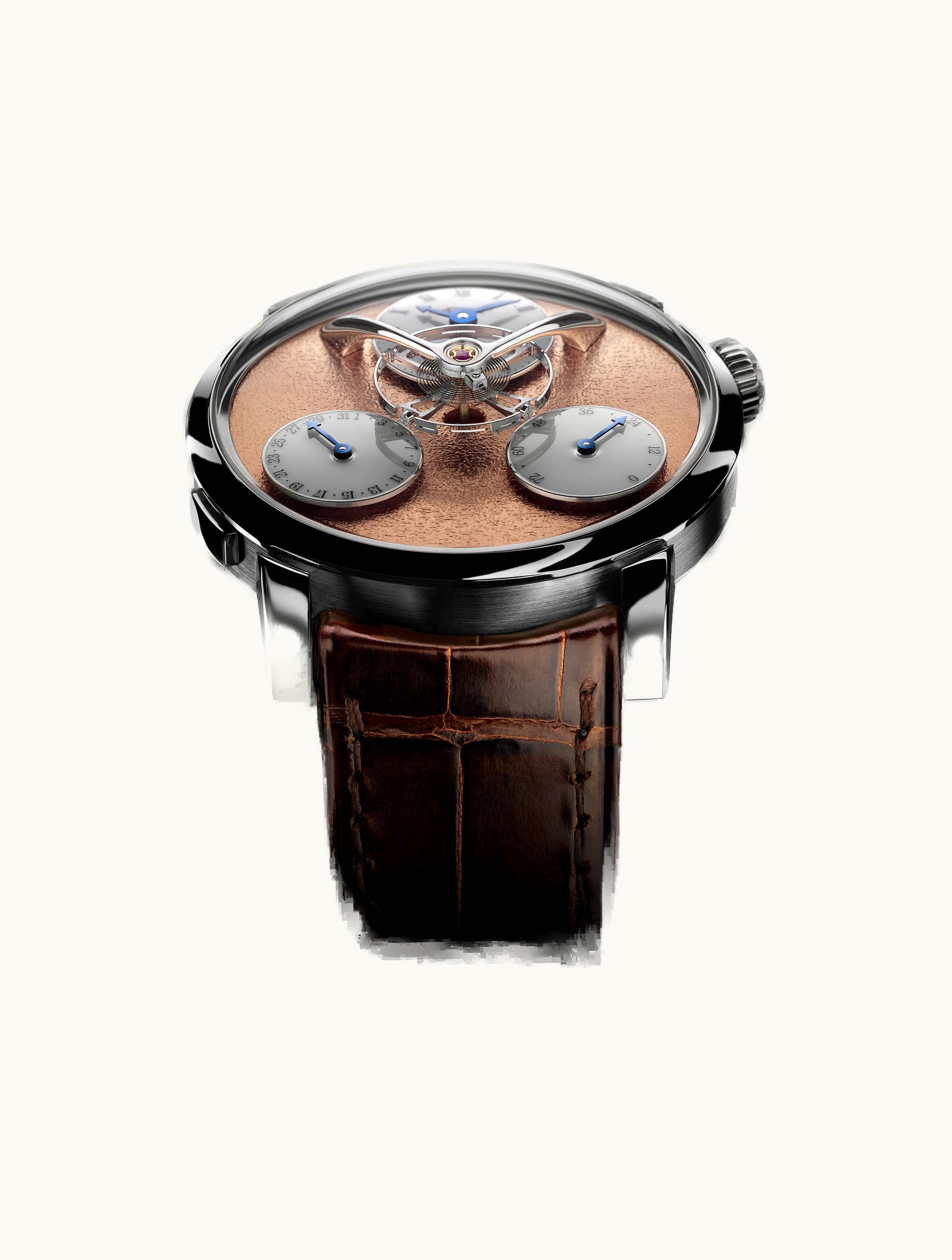 MB&F Legacy Machine Split Escapement Launch Edition Red