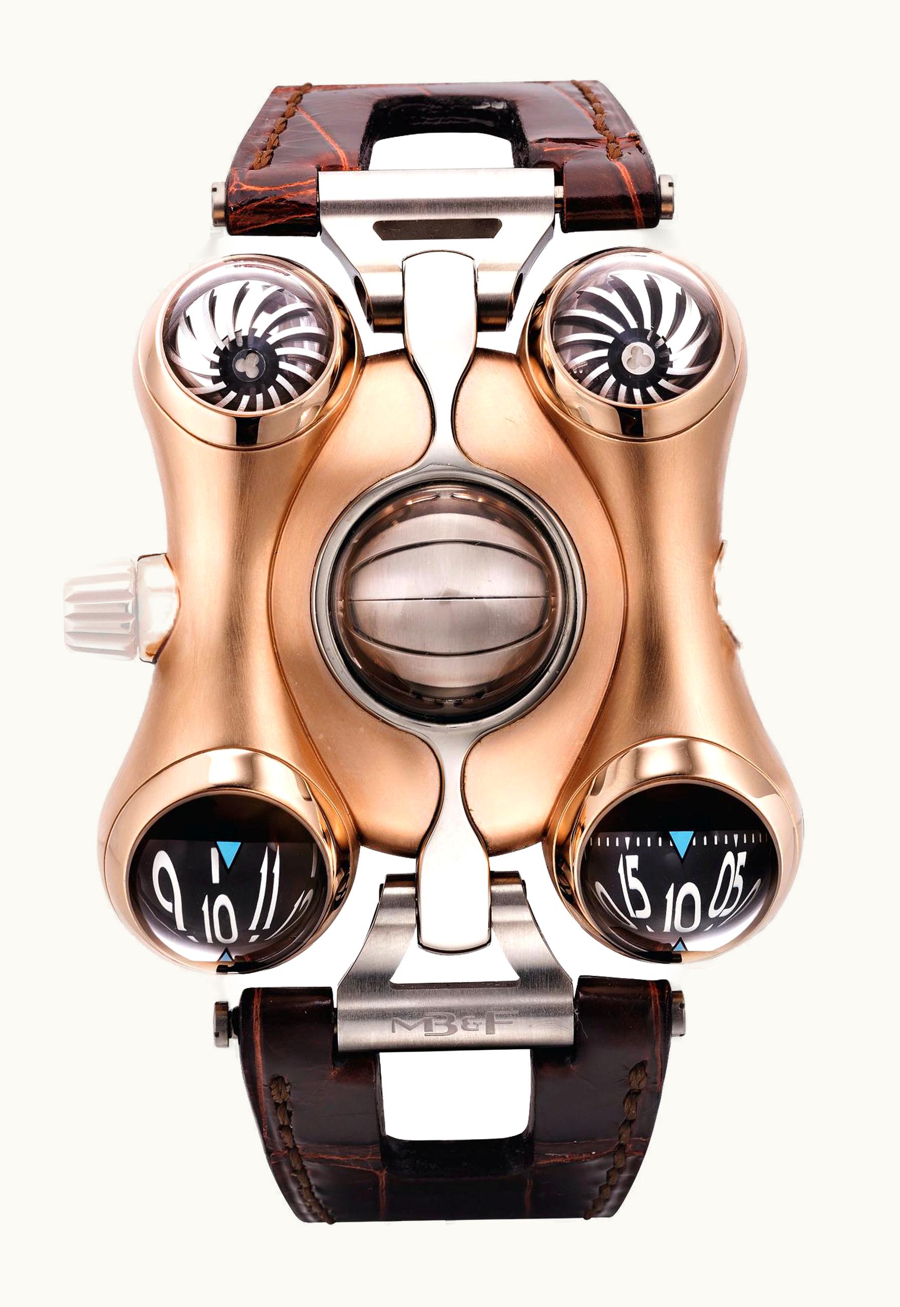 MB&F Legacy Machine N°2 LM2 Red Gold / Blue