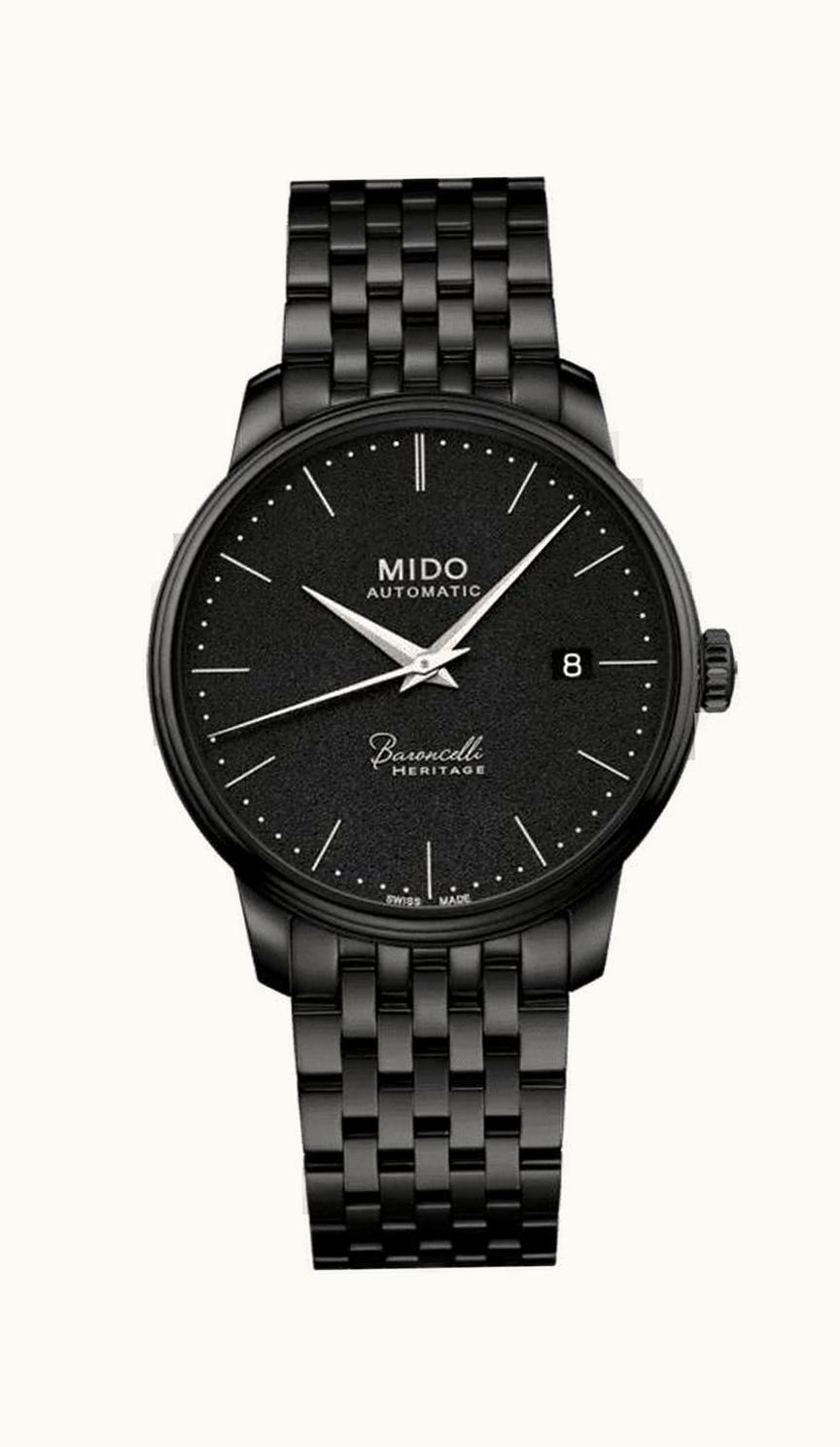 Mido Baroncelli Heritage PVD / Black / Bracelet