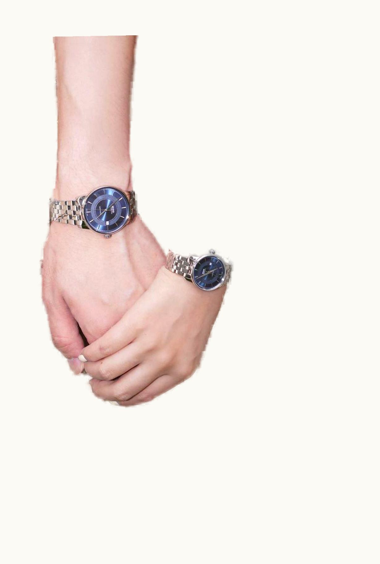 Mido Baroncelli Signature 39 Stainless Steel - Rose Gold / Silver / Bracelet