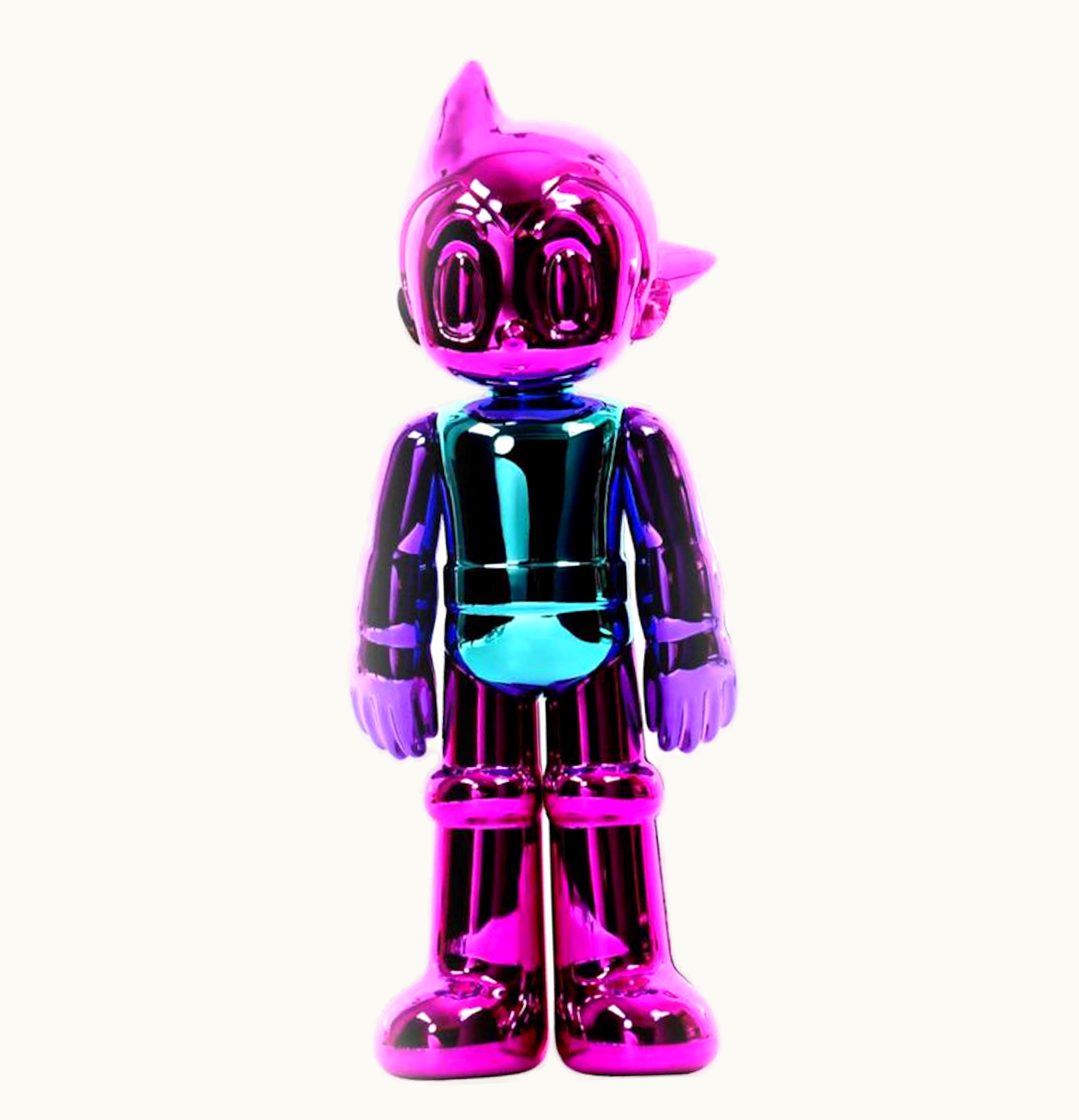 ToyQube ToyQube Diecast Astro Boy Chameleon Figure Chrome GID