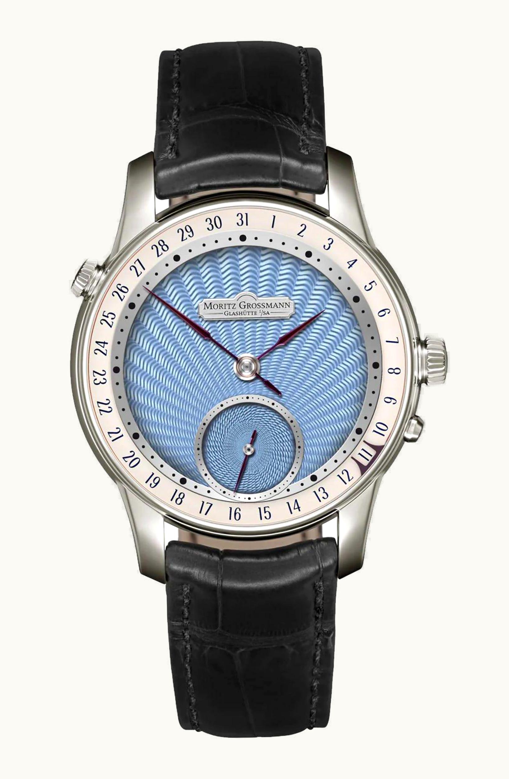 Moritz Grossmann Atum Pure M Stainless Steel / Orange