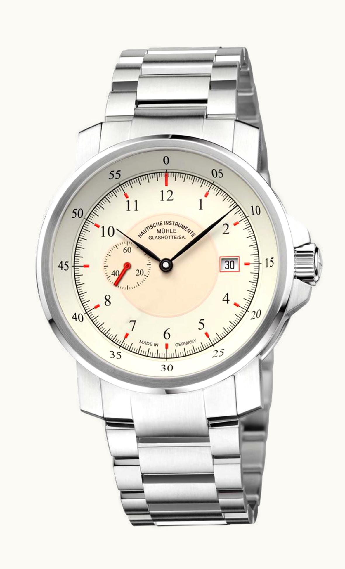 Mühle Glashütte M 29 Classic Kleine Sekunde Cream / Bracelet