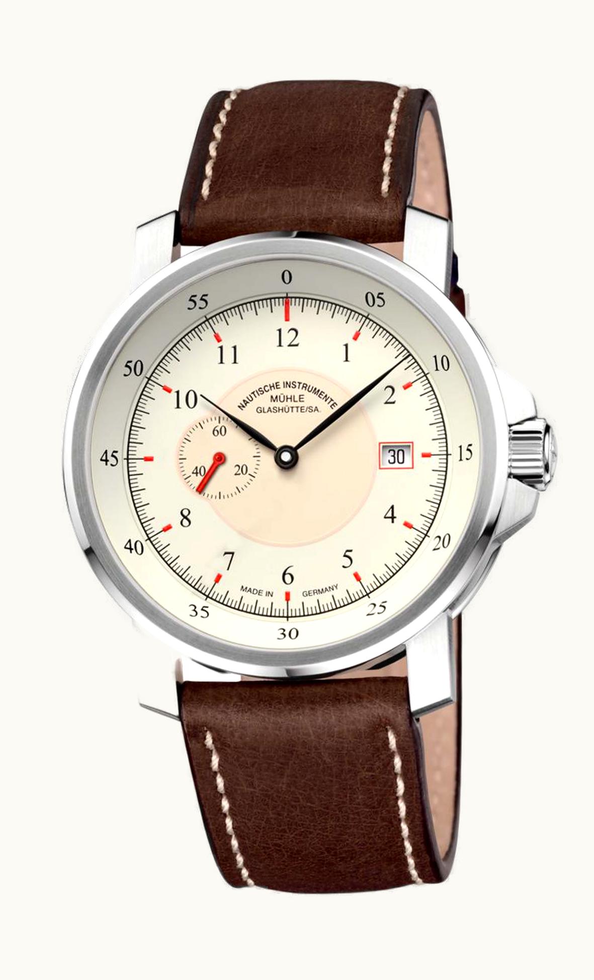Mühle Glashütte M 29 Classic Kleine Sekunde Cream / Strap
