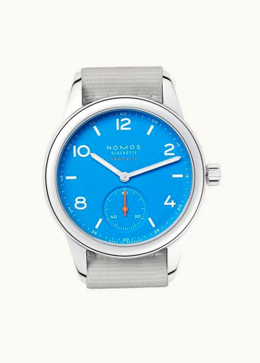 Nomos Glashütte Club Neomatik 37 Siren Blue