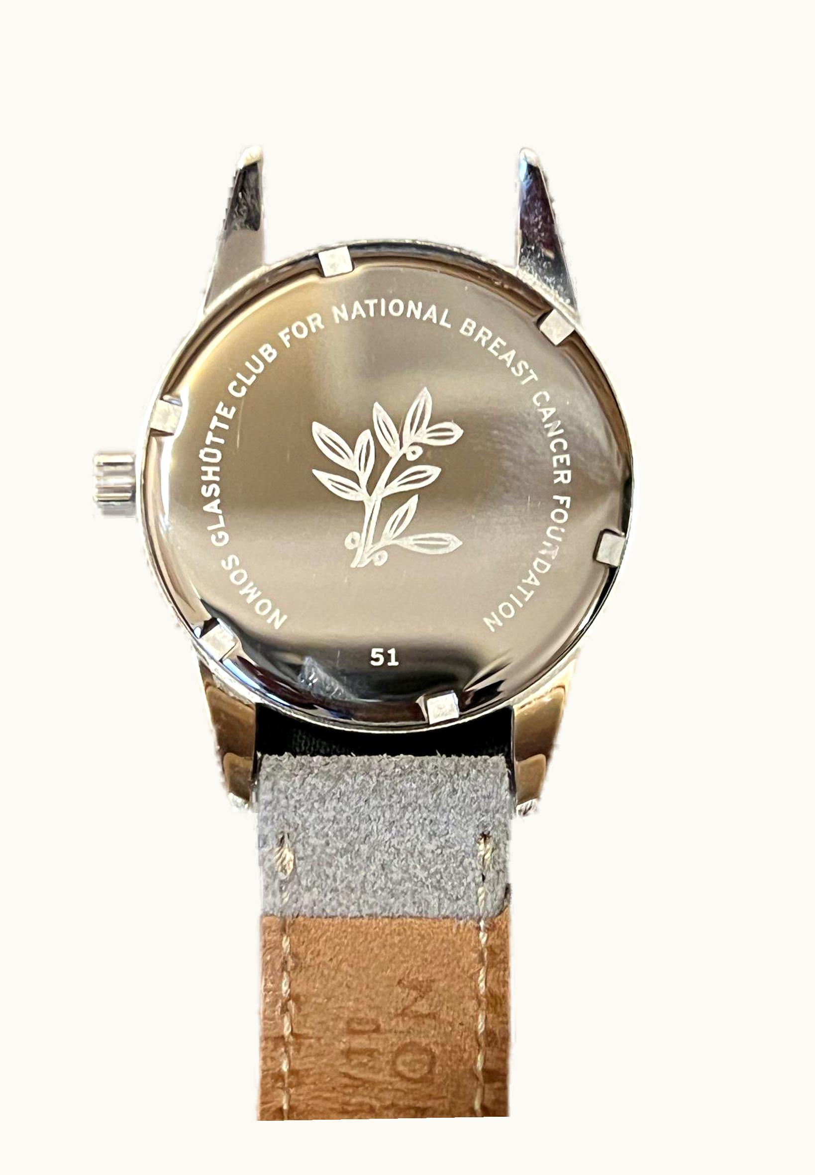 Nomos Glashütte Club Campus 36 National Breast Cancer Foundation