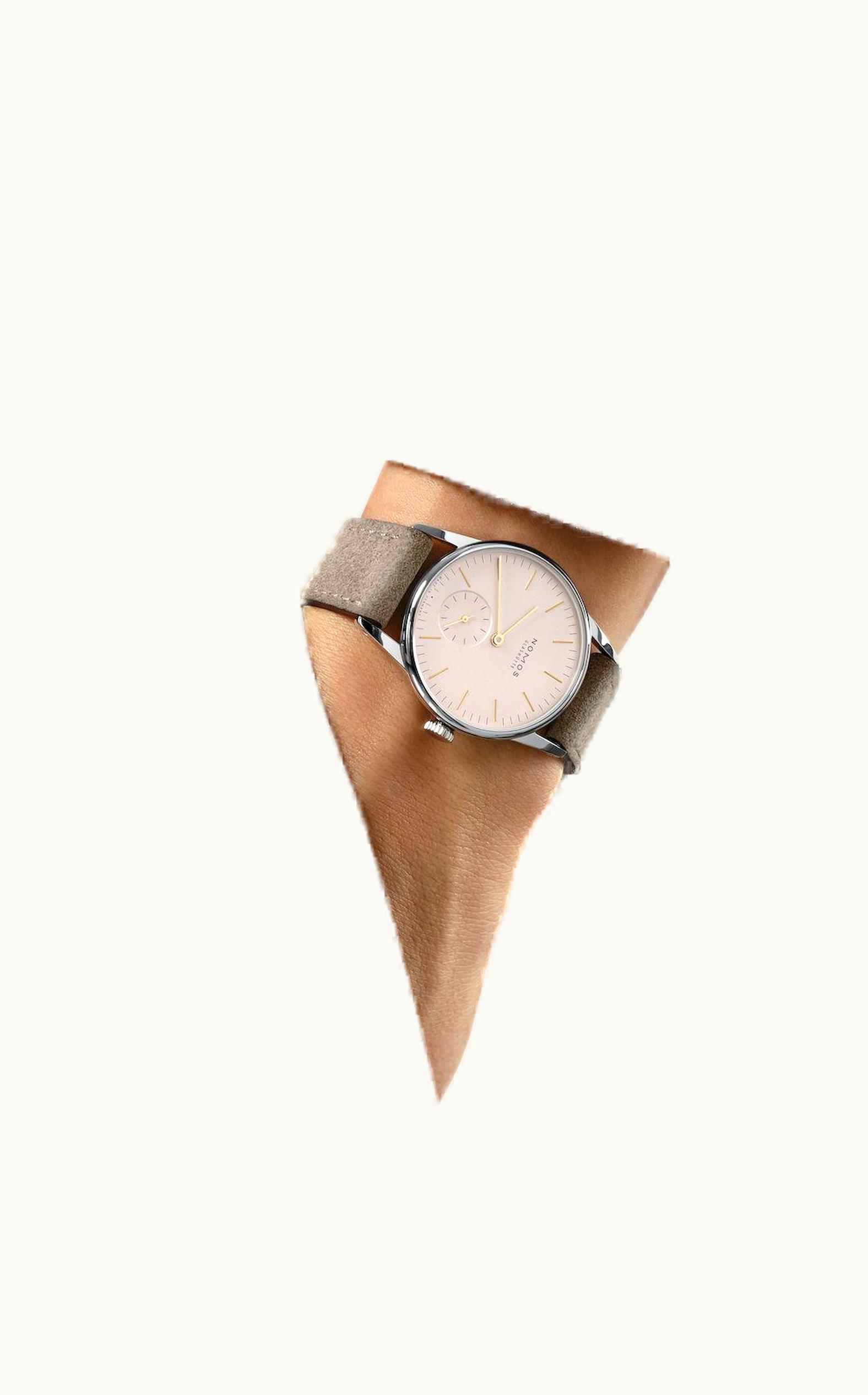 Nomos Glashütte Orion 33 Midnight Blue / Closed Case Back