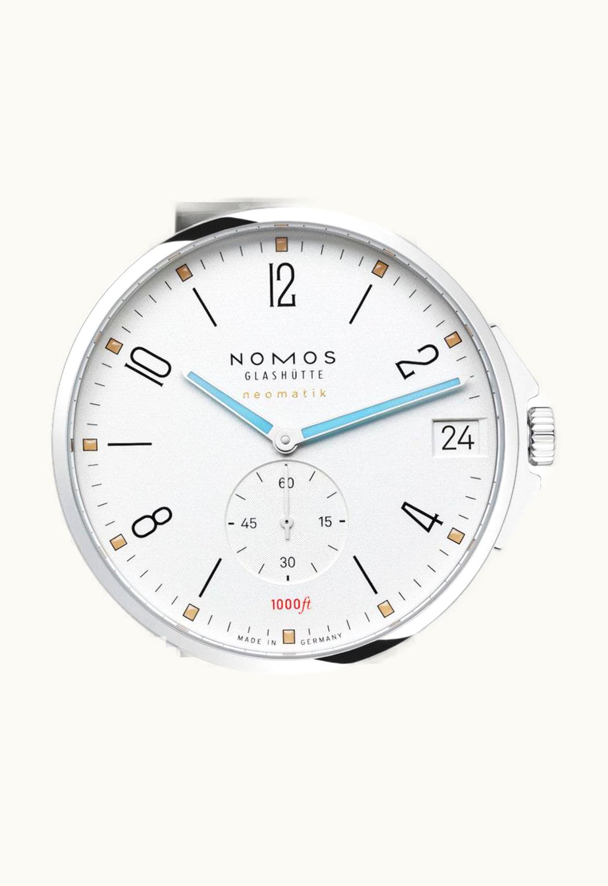 Nomos Glashütte Tangente Sport neomatik 42 date white