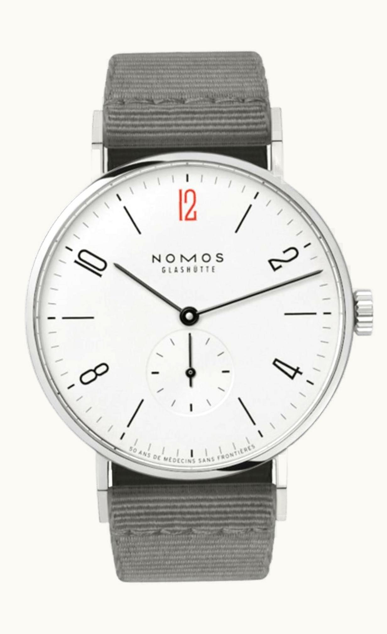 Nomos Glashütte Tangente 38 50  50 Ans de Médecins Sans Frontières