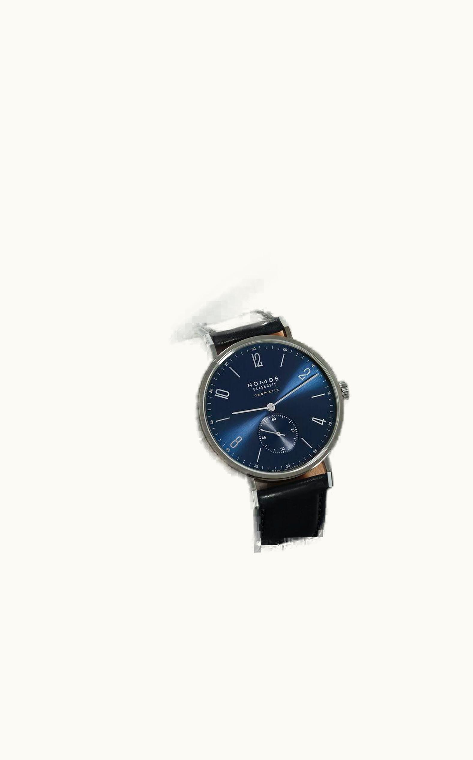 Nomos Glashütte Tangente Neomatik 39 Blue Gold / Open Back