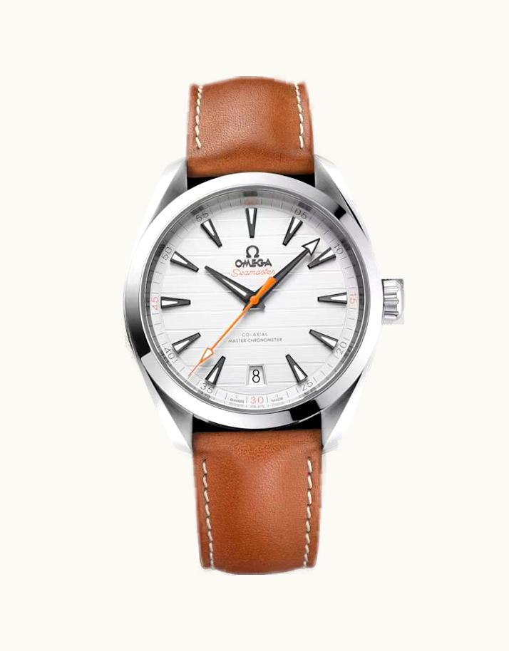 Omega Seamaster Aqua Terra 150M Master Chronometer 41 Stainless Steel / Silver / Calf