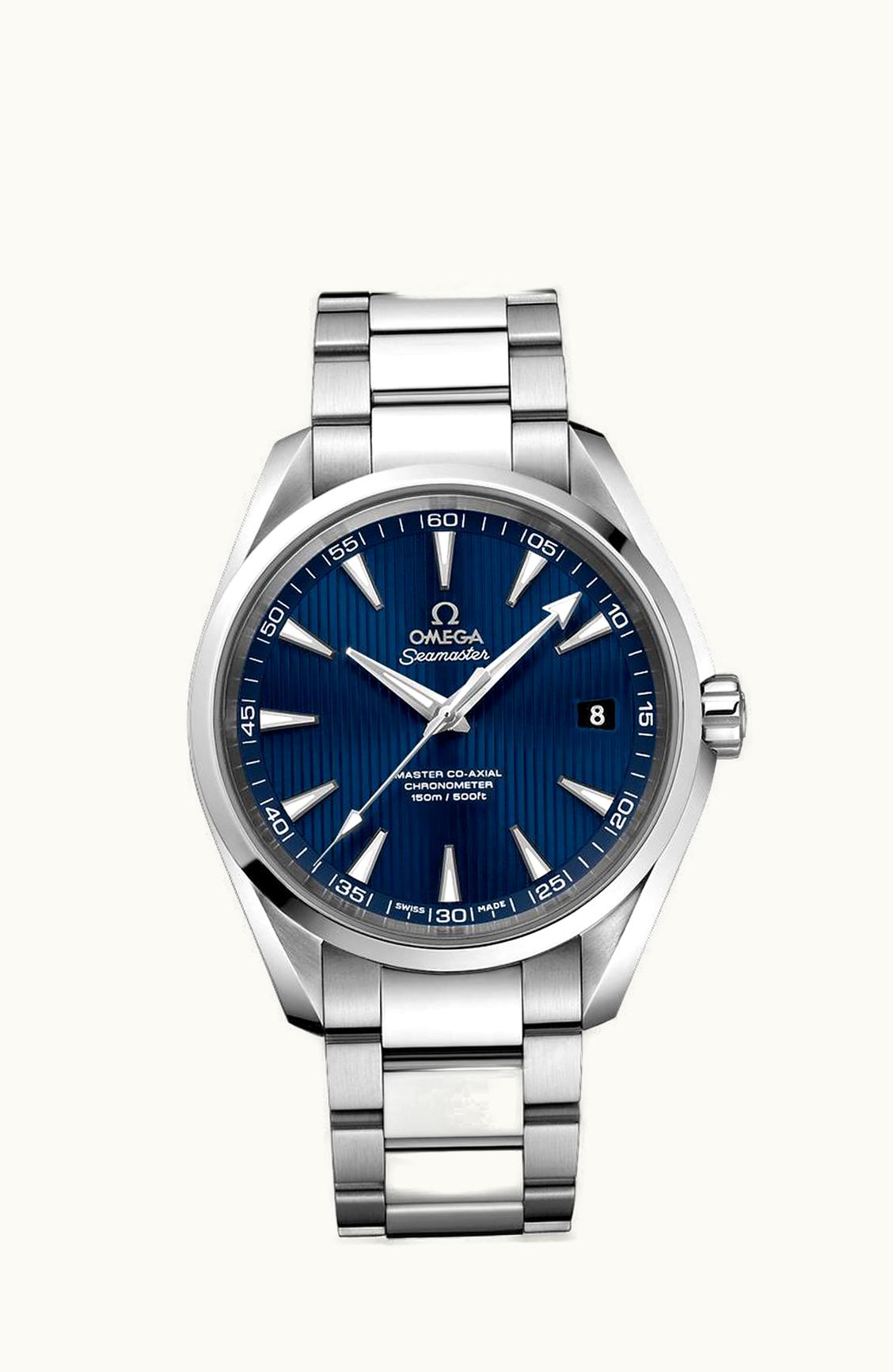 Omega Seamaster Aqua Terra 150m Master Co-Axial 41.5 Stainless Steel / Blue / Bracelet