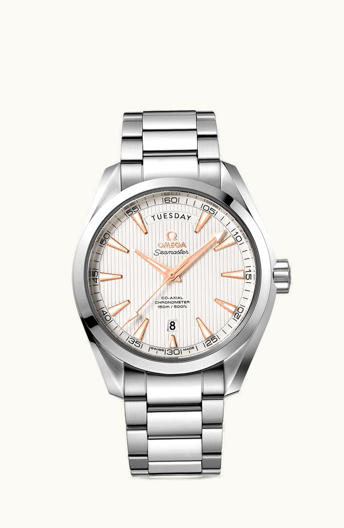 Omega Seamaster Aqua Terra 150m Co-Axial 41.5 Day-Date 41.5mm Stainless Steel / Silver / Bracelet