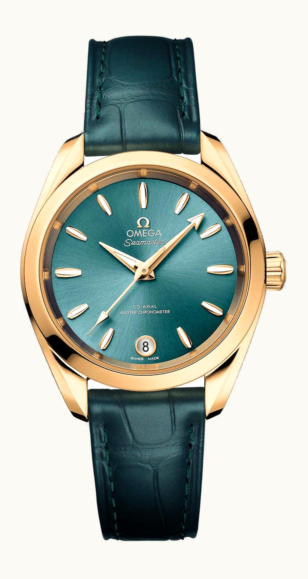 Omega Seamaster Aqua Terra 150M Master Chronometer 34 Moonshine Gold / Grey