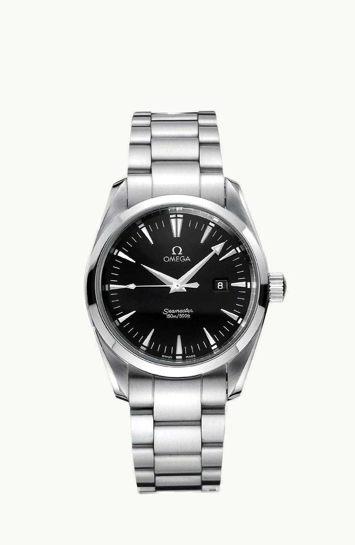 Omega Seamaster Aqua Terra 150M Quartz 36.2 Stainless Steel / Black / Bracelet