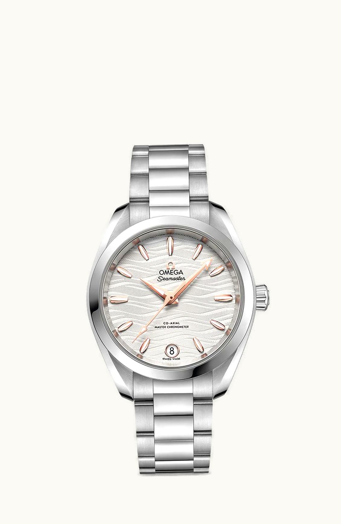 Omega Seamaster Aqua Terra 150M Master Chronometer 34 Stainless Steel / Silver-Waves / Bracelet