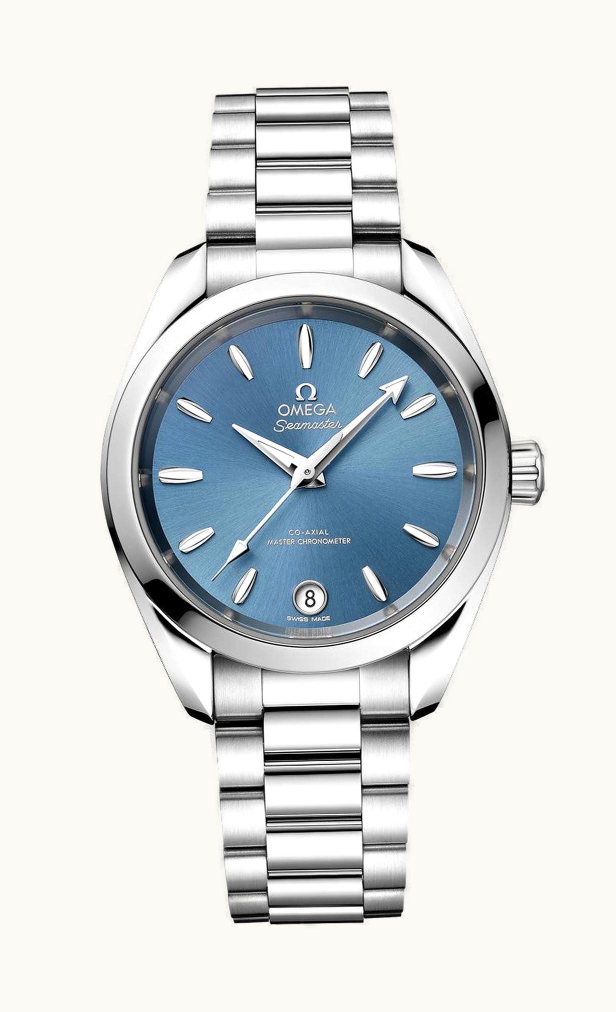 Omega Seamaster Aqua Terra 150M Master Chronometer 34 Stainless Steel / Sea Blue / Bracelet