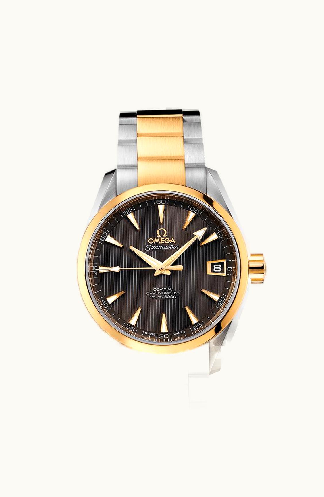 Omega Seamaster Aqua Terra 150M Co-Axial 38.5 Stainless Steel / Yellow Gold / Grey / Bracelet