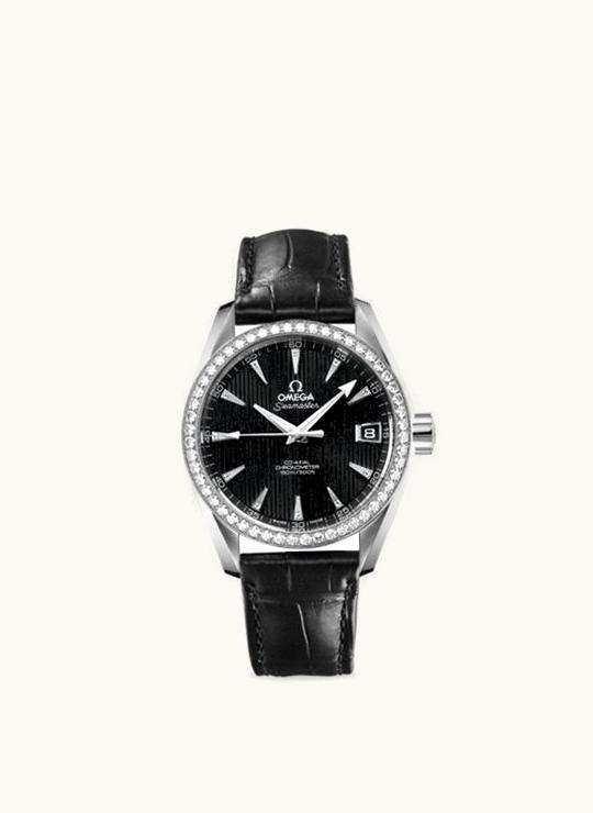 Omega Seamaster Aqua Terra 150M Co-Axial 38.5 Stainless Steel / Diamond / Black