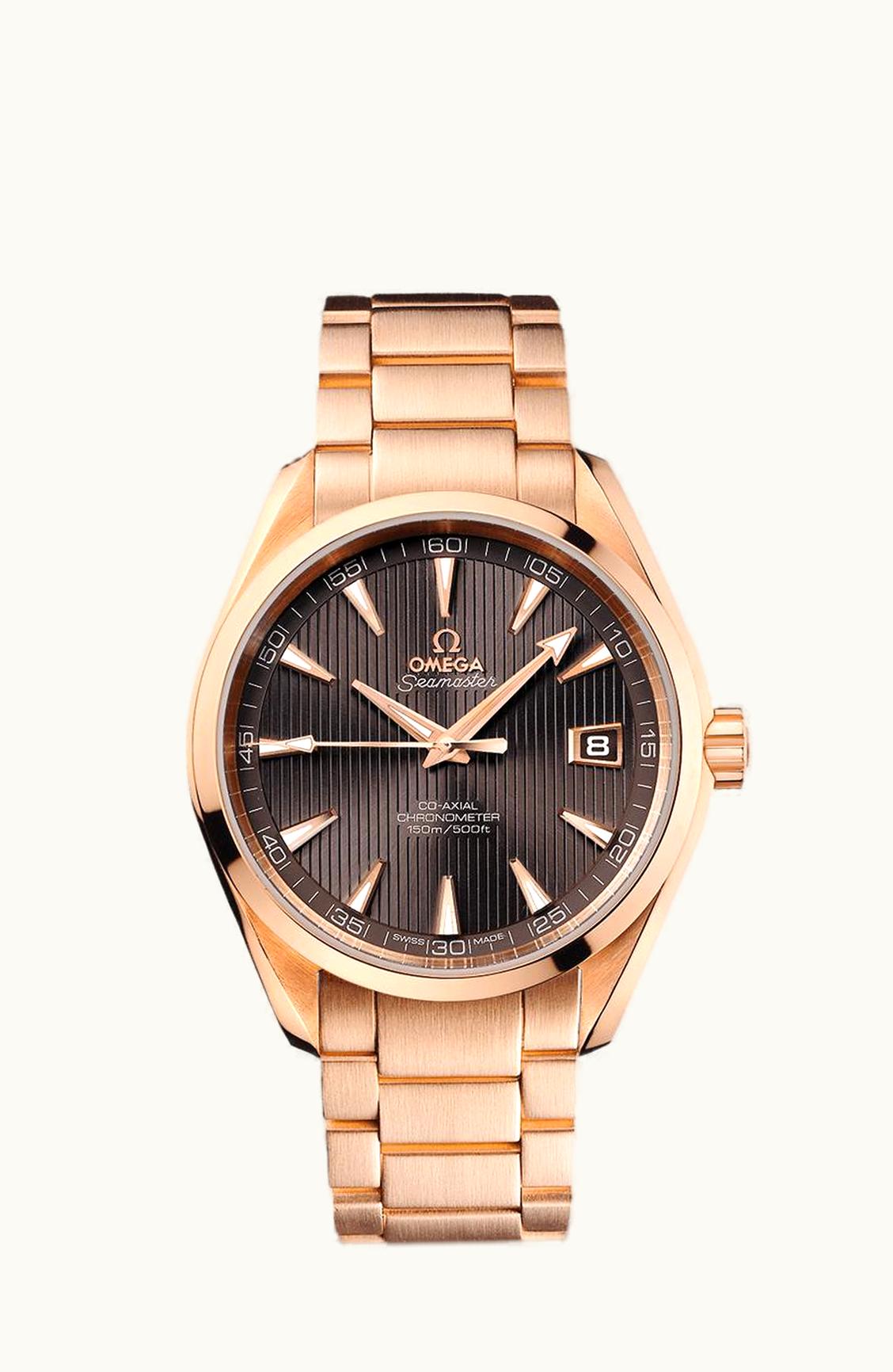Omega Seamaster Aqua Terra 150M Co-Axial 41.5 Red Gold / Grey / Bracelet