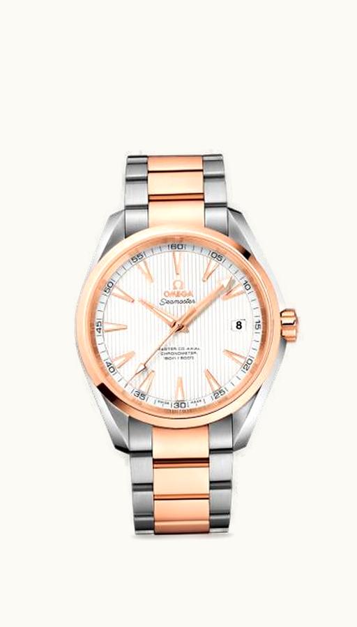 Omega Seamaster Aqua Terra 150m Master Co-Axial 41.5 Stainless Steel / Red Gold / Silver / Bracelet