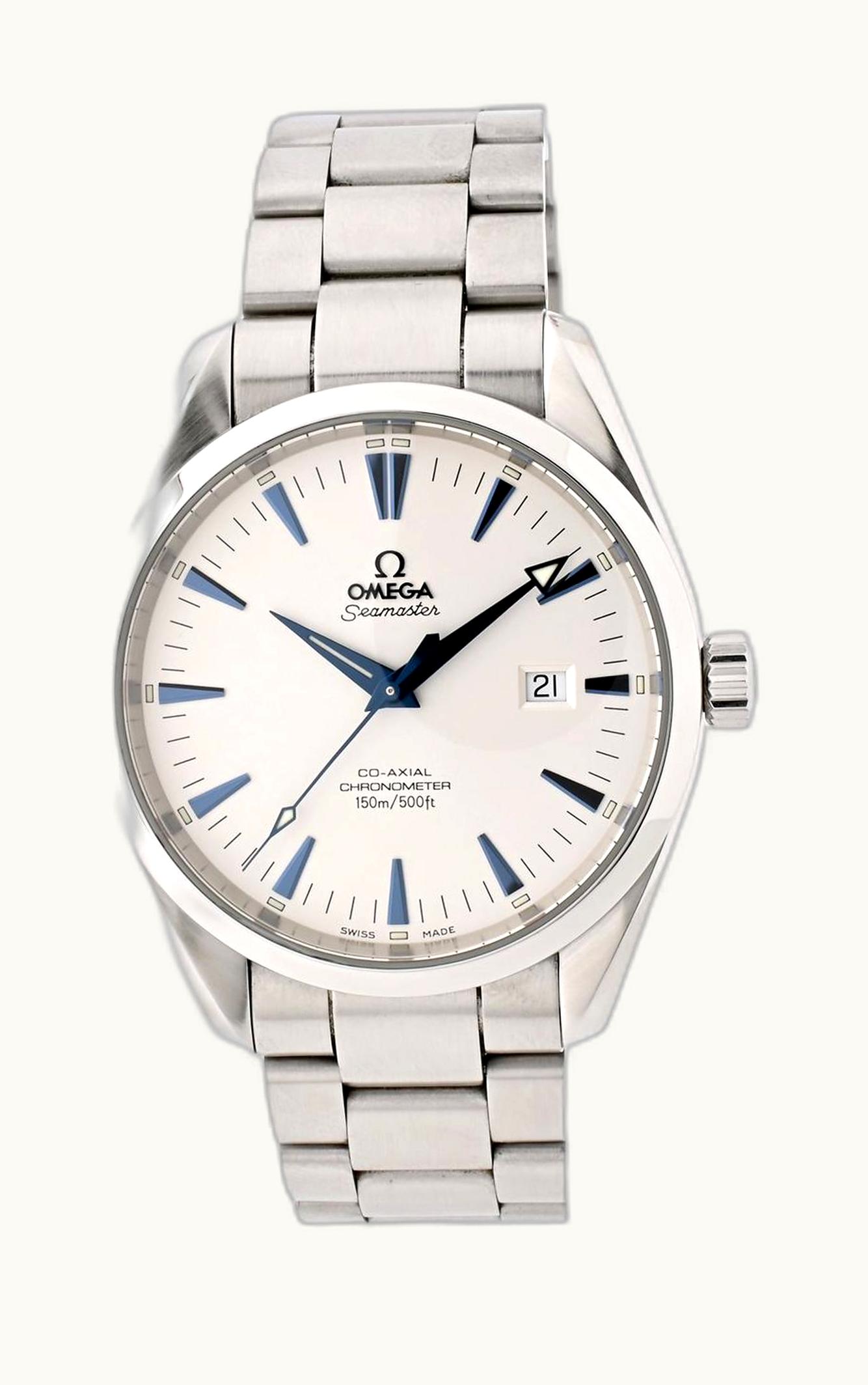 Omega Seamaster Aqua Terra 150M Co-Axial 42.2 Stainless Steel / White / Bracelet