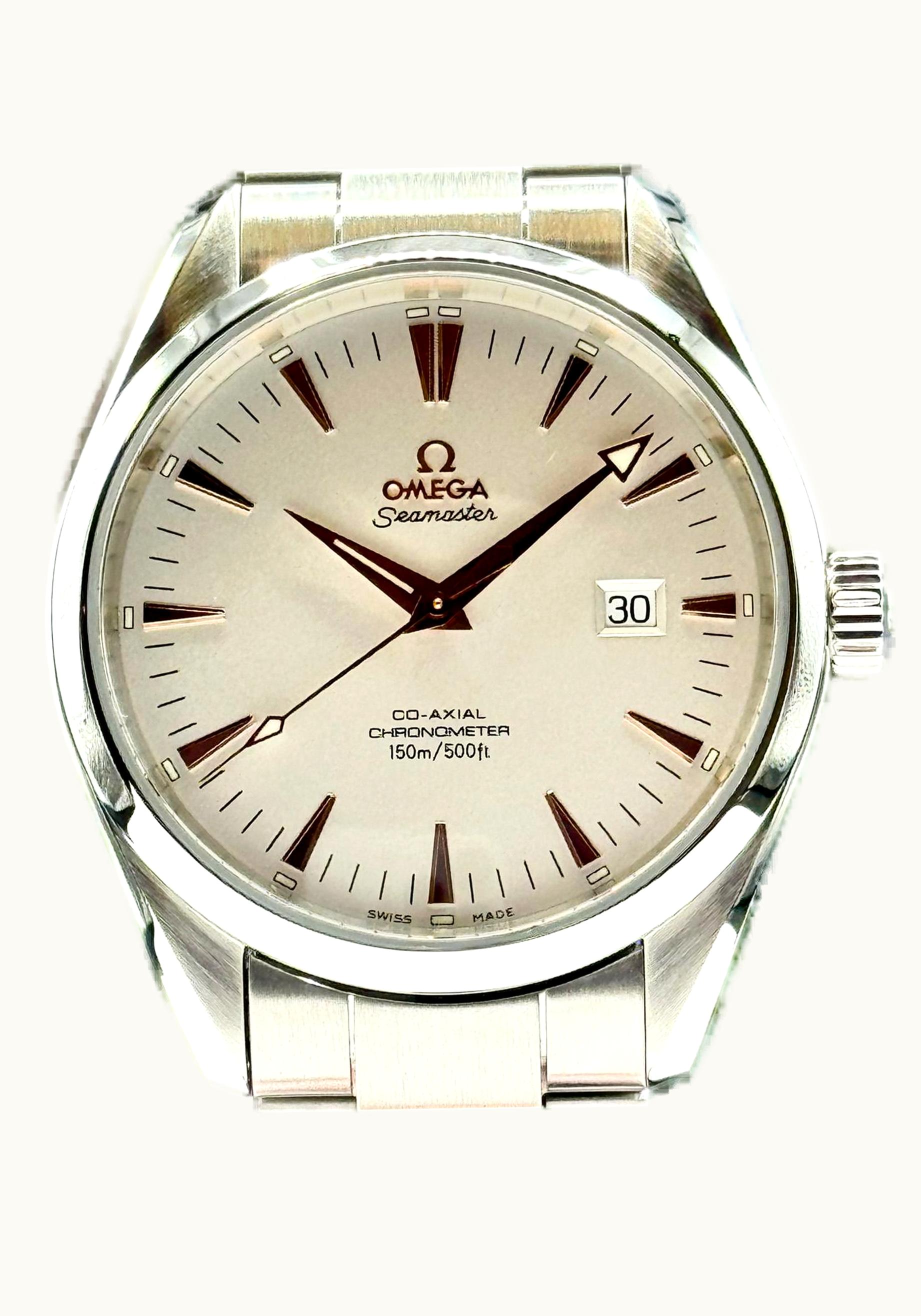 Omega Seamaster Aqua Terra 150M Co-Axial 42.2 Stainless Steel / White / Bracelet