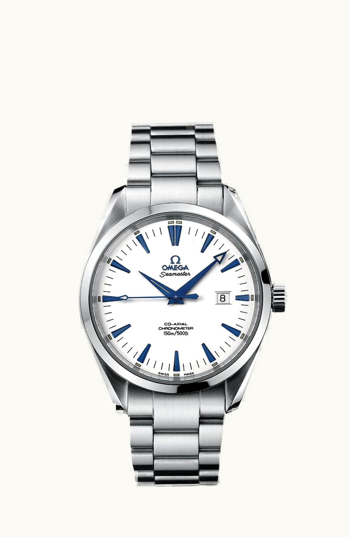 Omega Seamaster Aqua Terra 150M Co-Axial 39.2 Stainless Steel / White / Bracelet