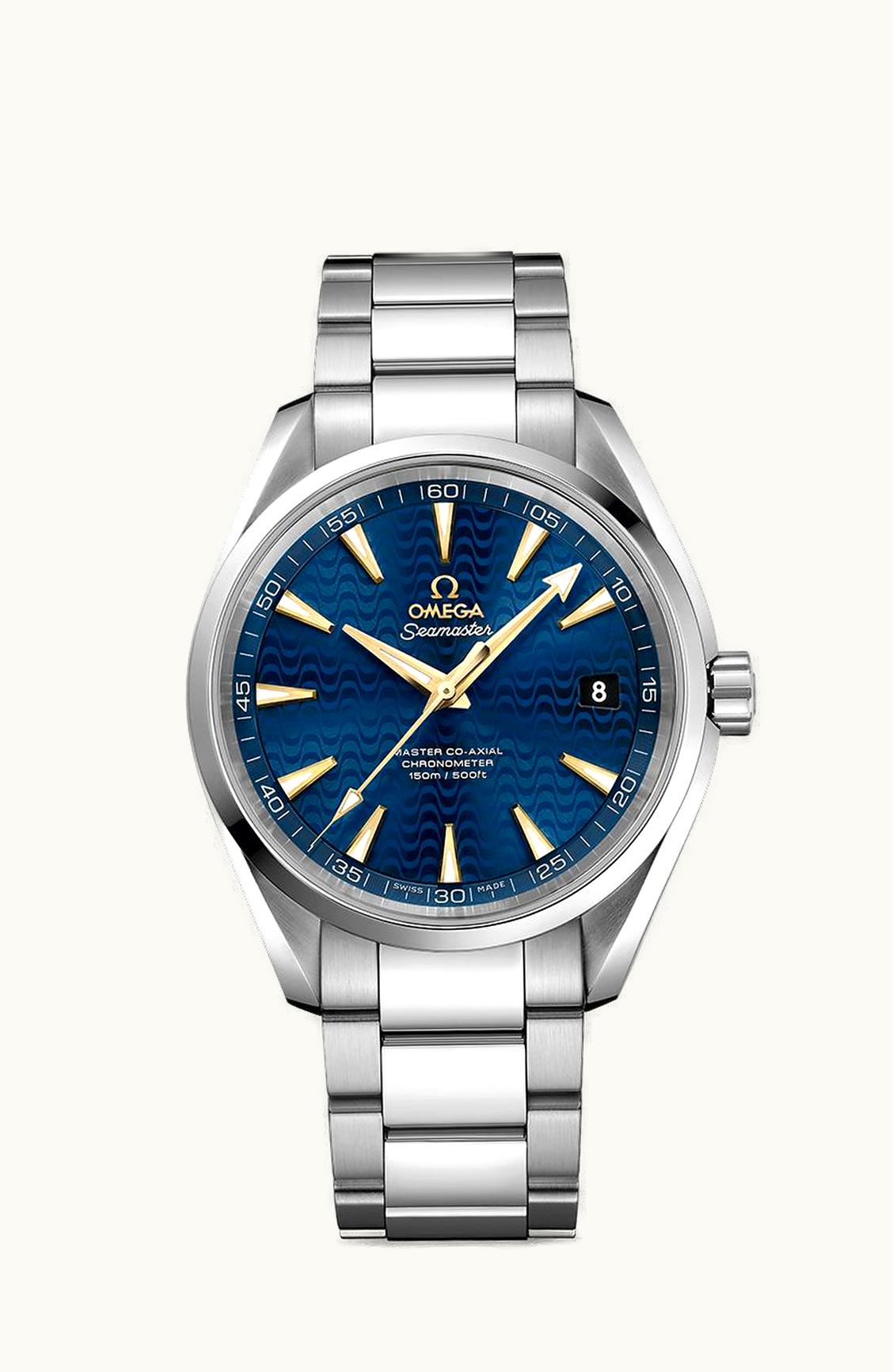 Omega Seamaster Aqua Terra 150m Master Co-Axial 41.5 Stainless Steel / Blue Waves / Bracelet