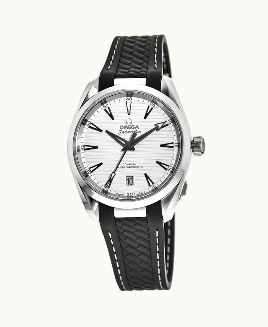 Omega Seamaster Aqua Terra 150M Master Chronometer 38 Stainless Steel / Silver / Rubber