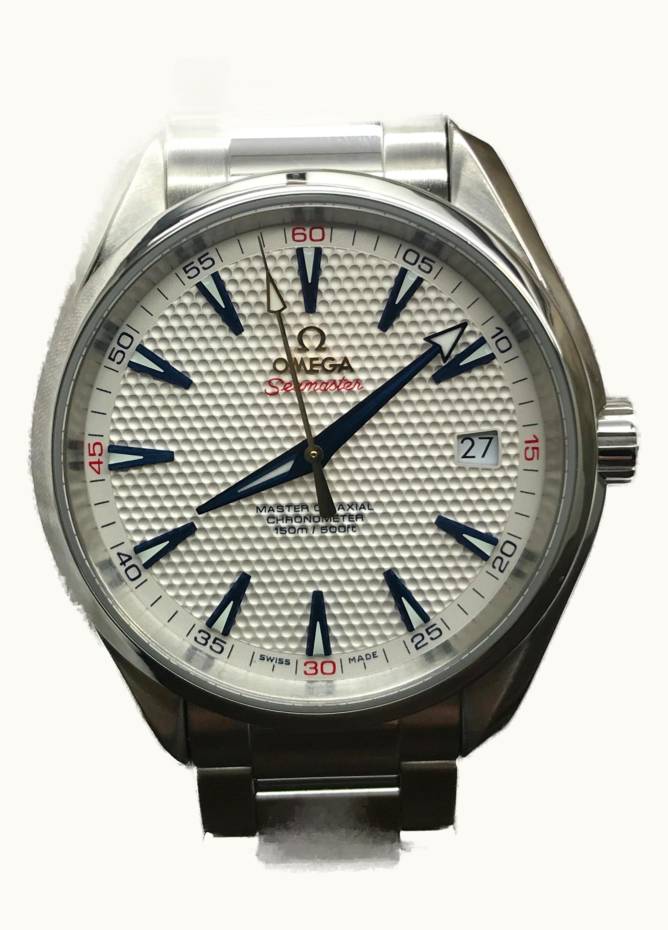 Omega Seamaster Aqua Terra 150M Co-Axial 34 Stainless Steel / Ryder Cup / Bracelet