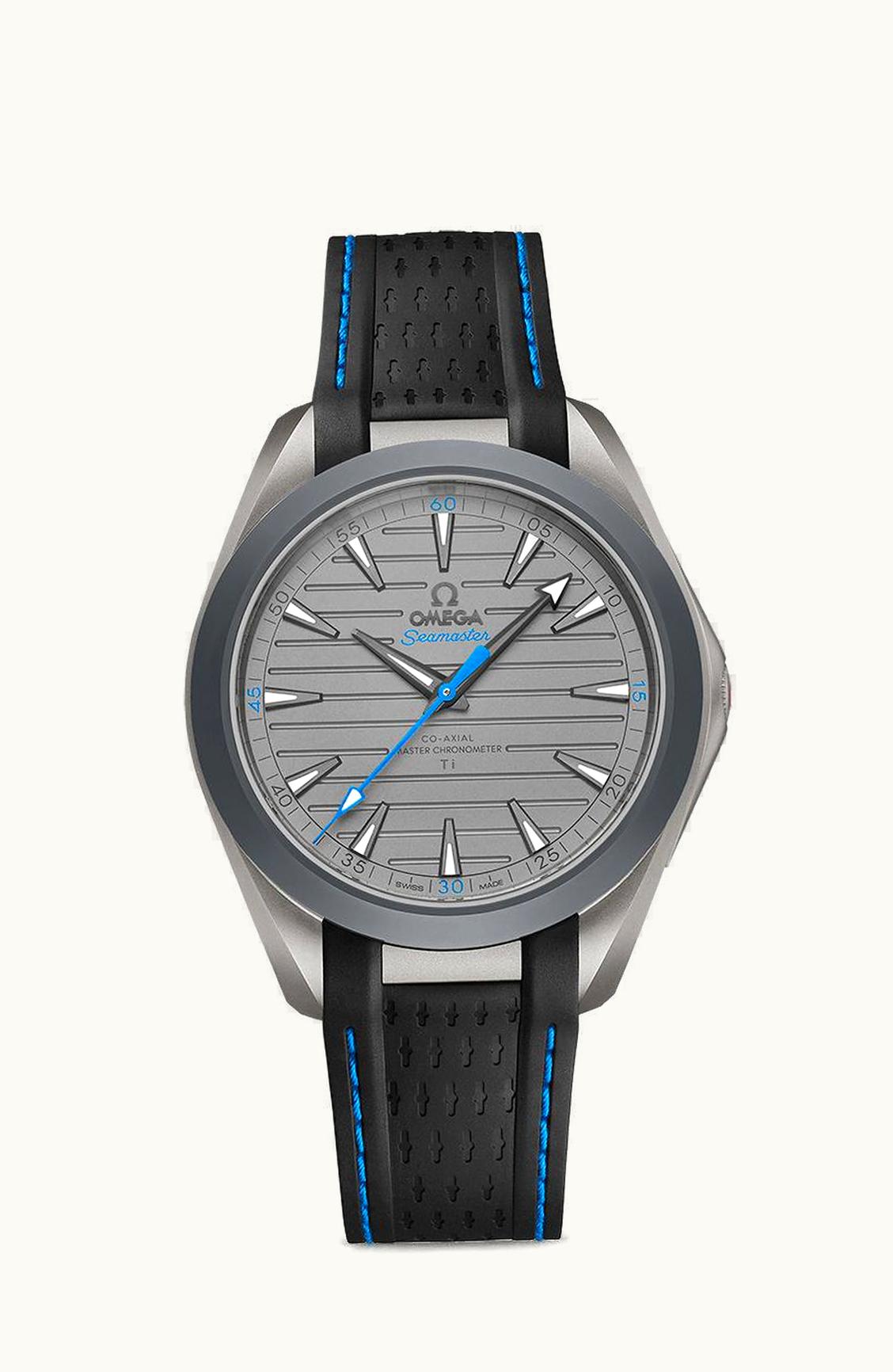 Omega Seamaster Aqua Terra 150M Master Chronometer 41 Ultra Light Titanium / Grey - Blue / Rubber